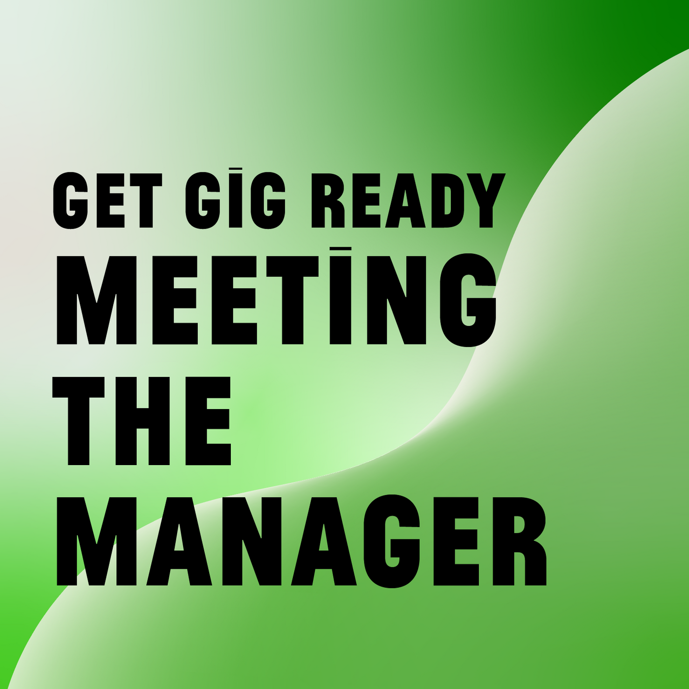 Maia Bilyk - Meeting the Manager