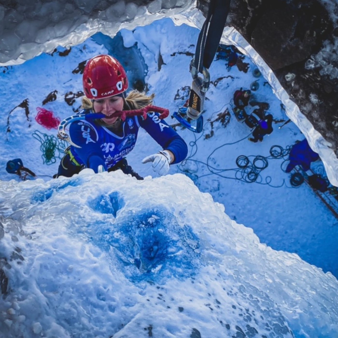 Ice Climbing Champion Catalina Shirley
