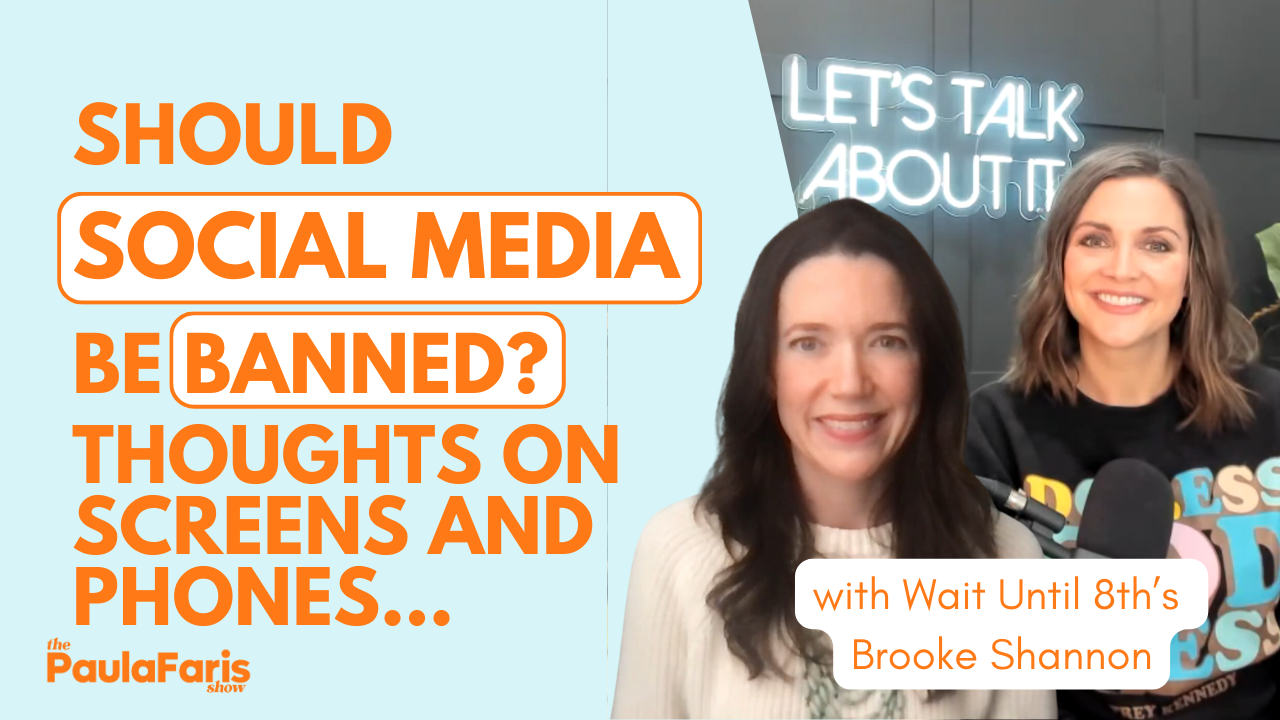 Should Social Media be Banned?  Thoughts on Screens and Phones…