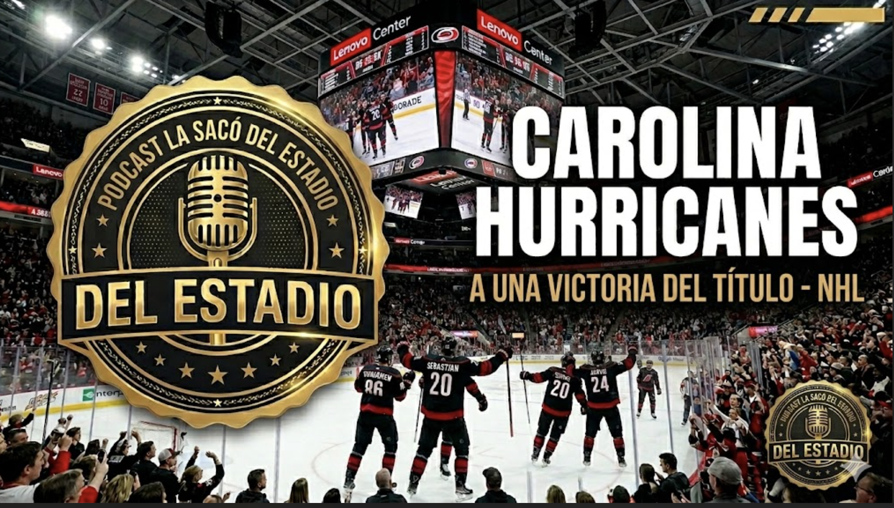Carolina Hurricanes a un paso de la Stanley Cup NHL episode artwork