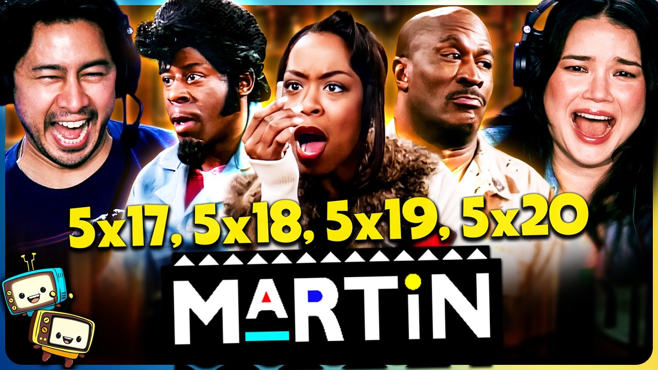 MARTIN (1996) 5x16, 5x17, 5x18, 5x19 & 5x20 Reaction! | First Time Watch | Martin Lawrence episode artwork