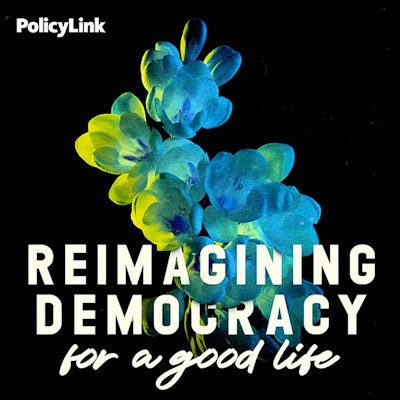 Cover for Reimagining Democracy for a Good Life