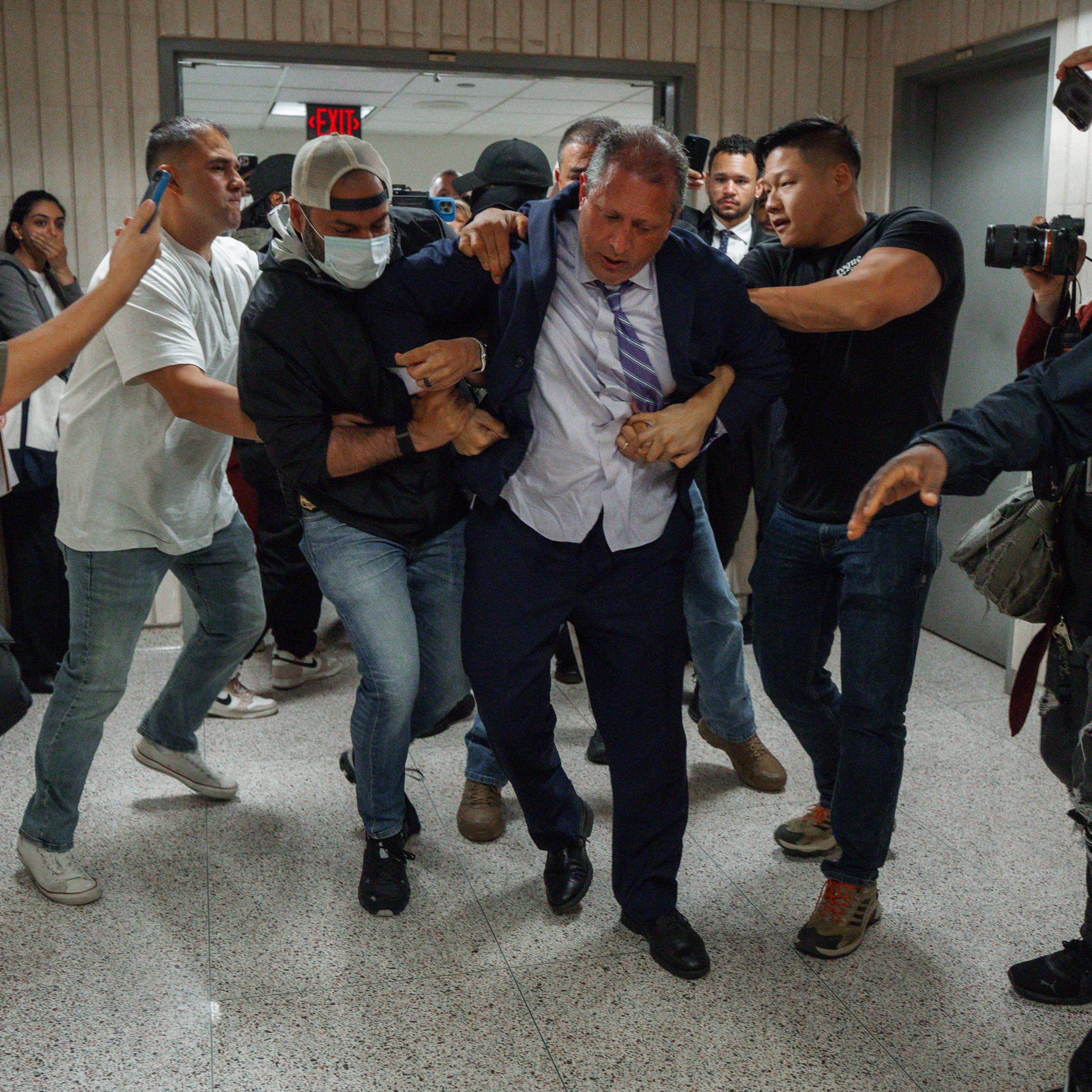 Brad Lander Arrested Inside Immigration Court in NYC