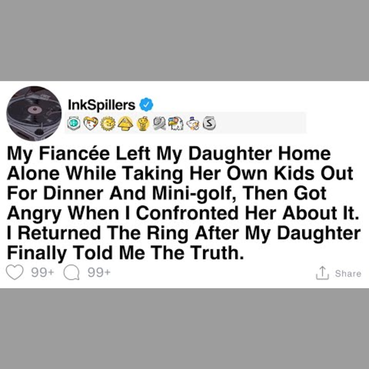Fiancée Leaves Daughter Alone, Leading to Conflict and Ring Return