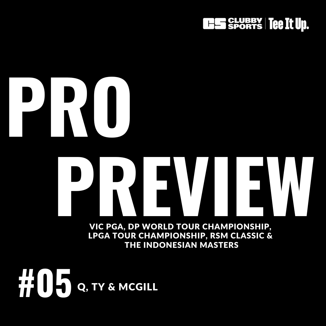 PRO PREVIEW - VIC PGA, DP Tour Championship, LPGA Tour Championship, RSM Classic & The Indonesian Masters episode artwork