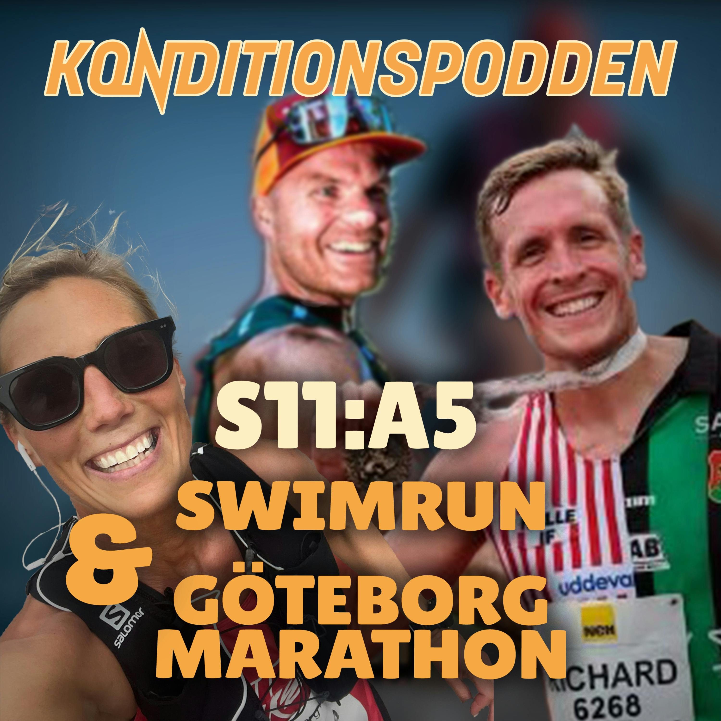 S11A5 Swimrun och Göteborg marathon