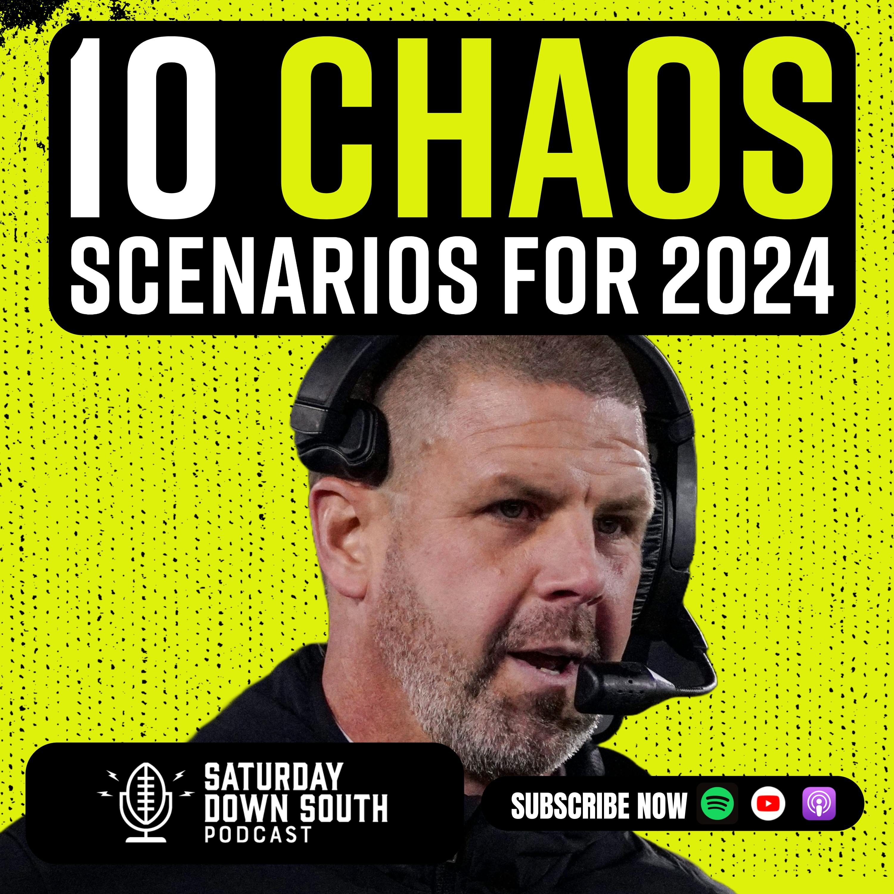 10 chaos scenarios for 2024, Scott Dochterman talks Kadyn Proctor saga, transfer portal reform & SuperLeague hurdles