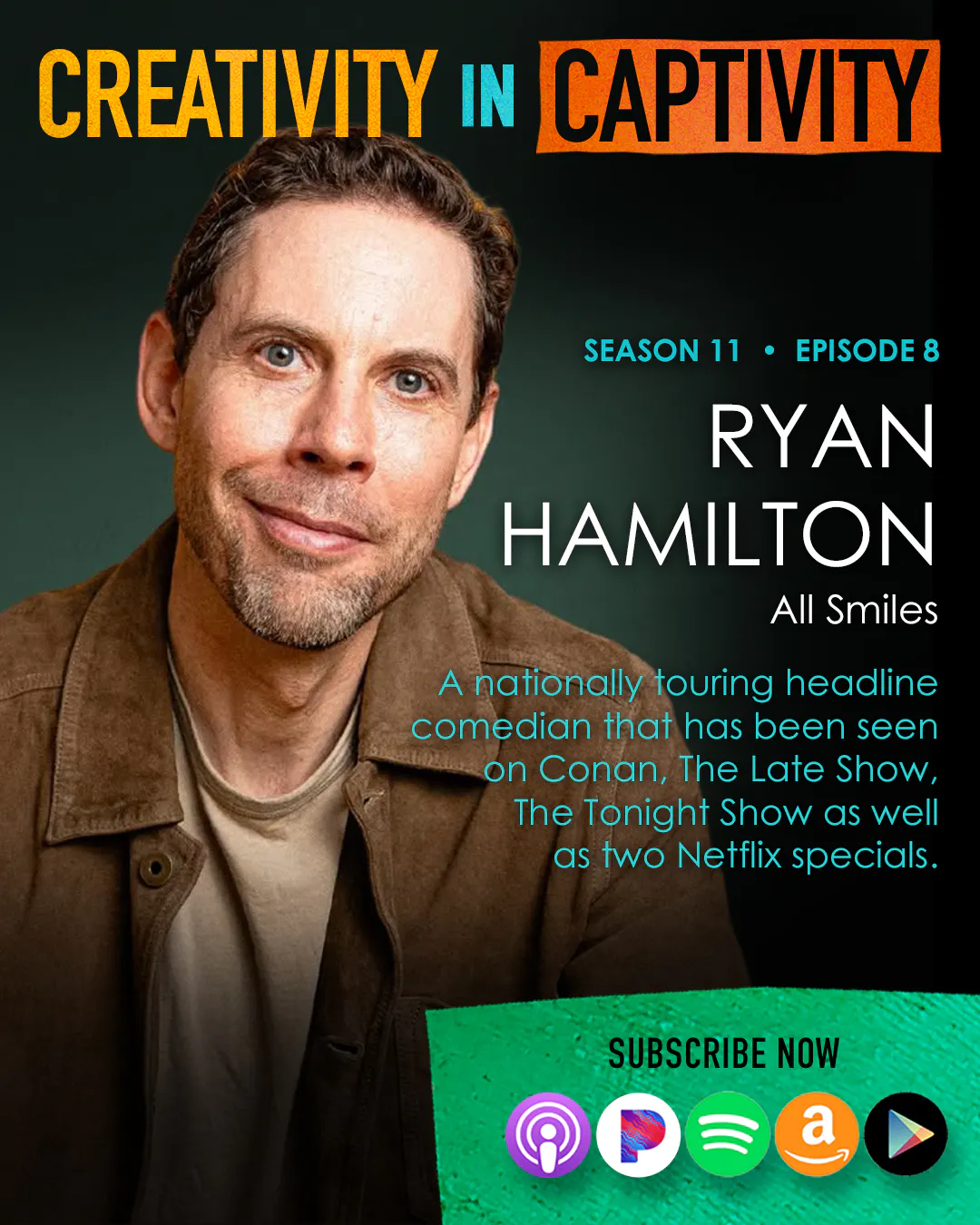 RYAN HAMILTON: All Smiles episode artwork