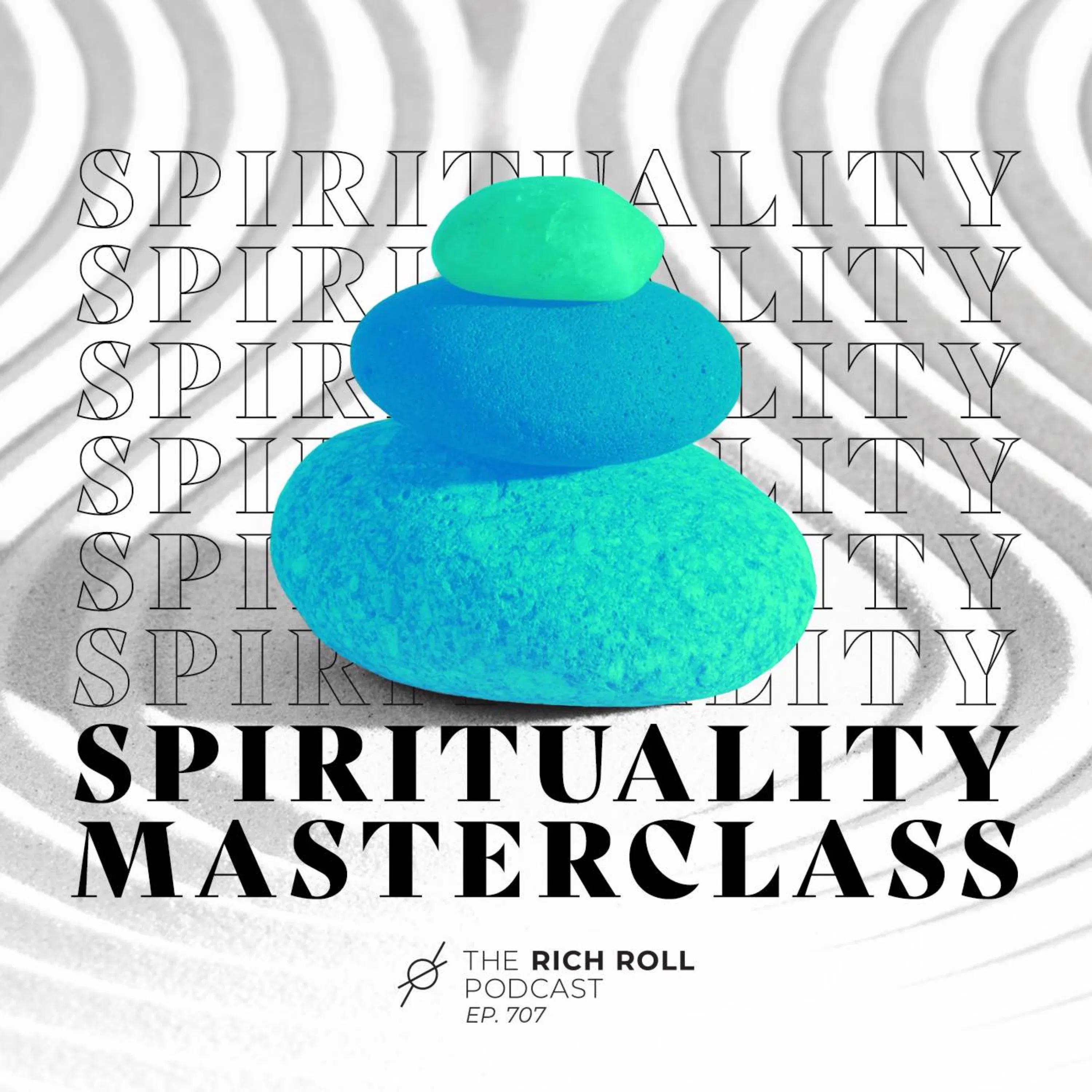 Cover art for the episode "Mastering The Mystical: A Deep Dive On Spirituality" from The Rich Roll Podcast