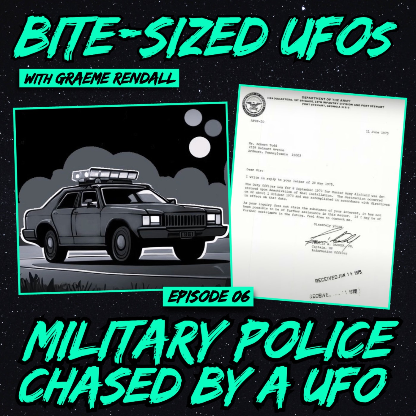 Bite-Sized UFOs | Military Police Chased by a UFO