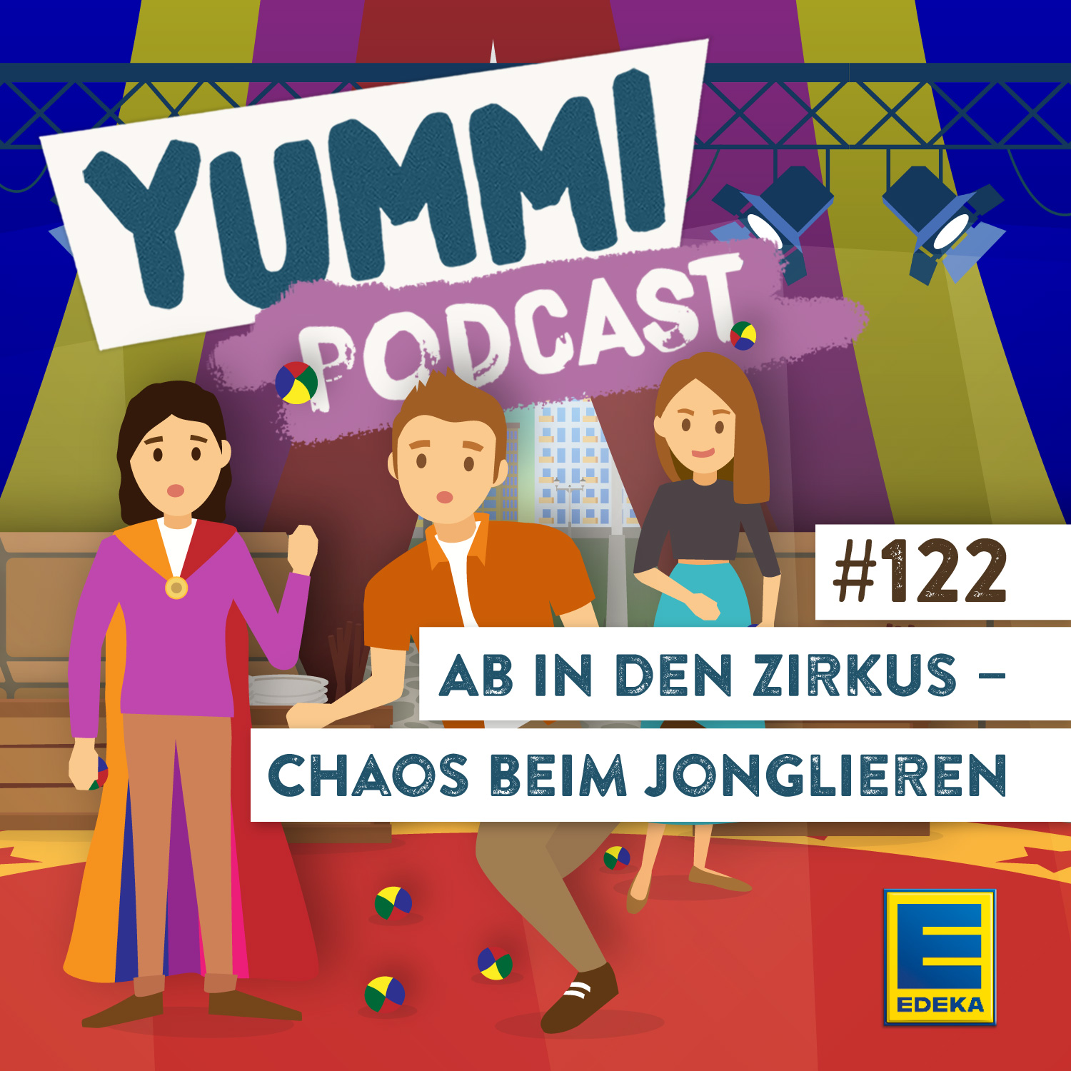 Cover: Ab in den Zirkus – Chaos beim Jonglieren