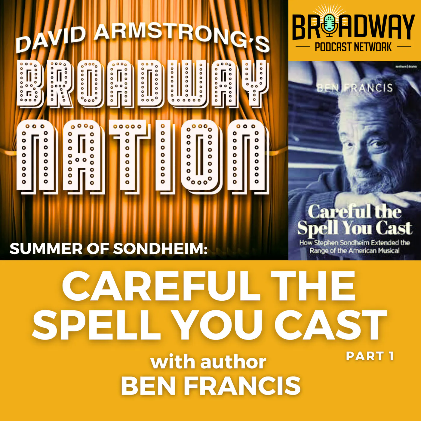 CAREFUL THE SPELL YOU CAST with author BEN FRANCIS episode artwork
