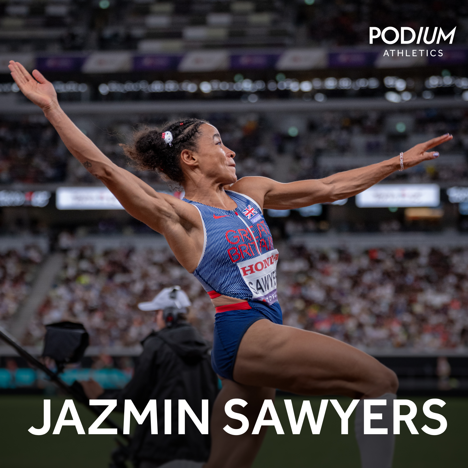 Jazmin Sawyers | 2023 European Indoor long jump champion