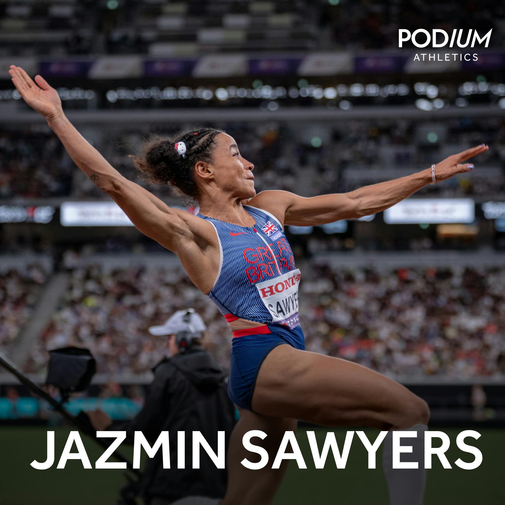 Jazmin Sawyers | 2023 European Indoor long jump champion