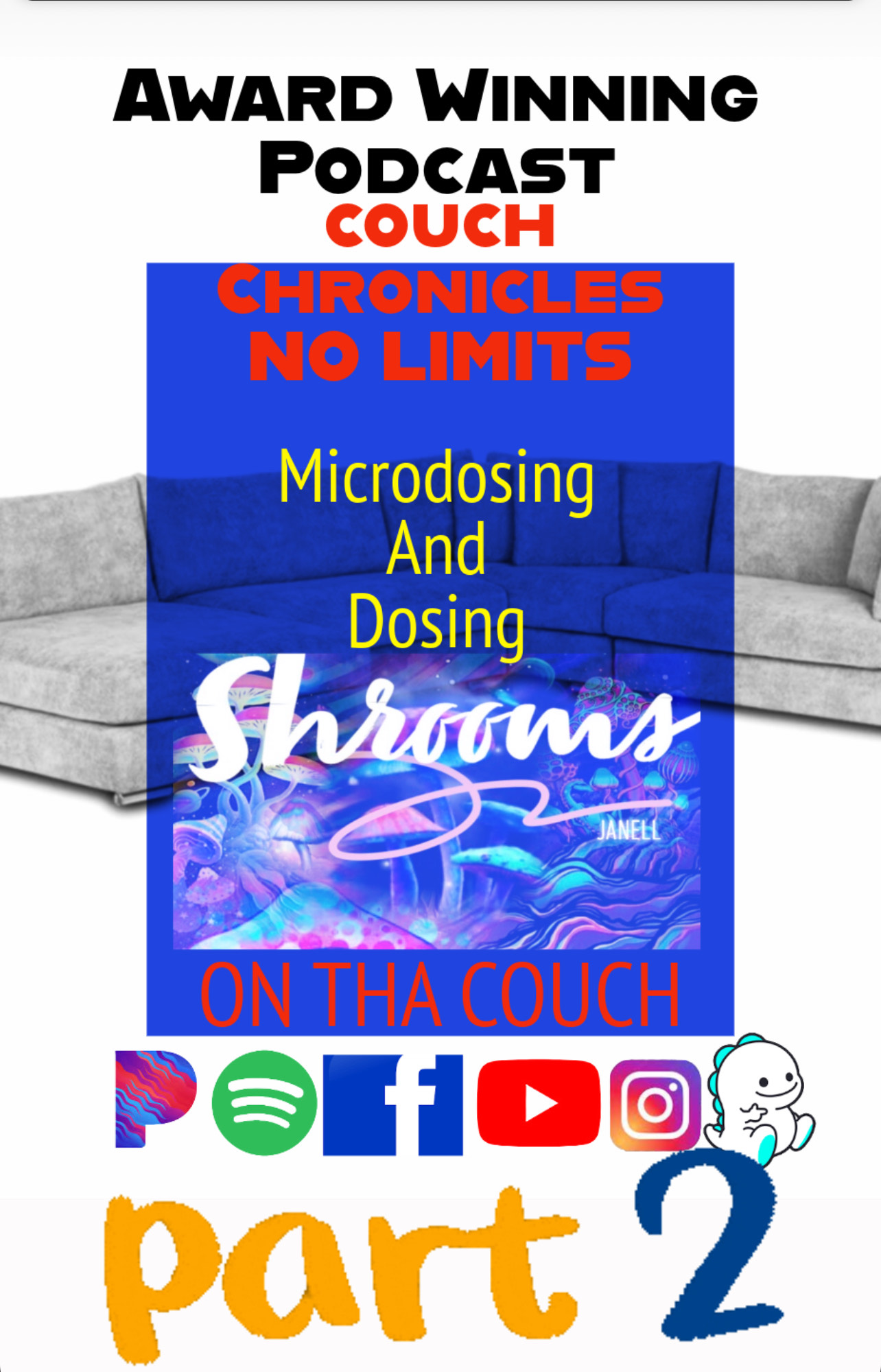 'Shroom Talk' Couch Chronicles No Limits episode artwork