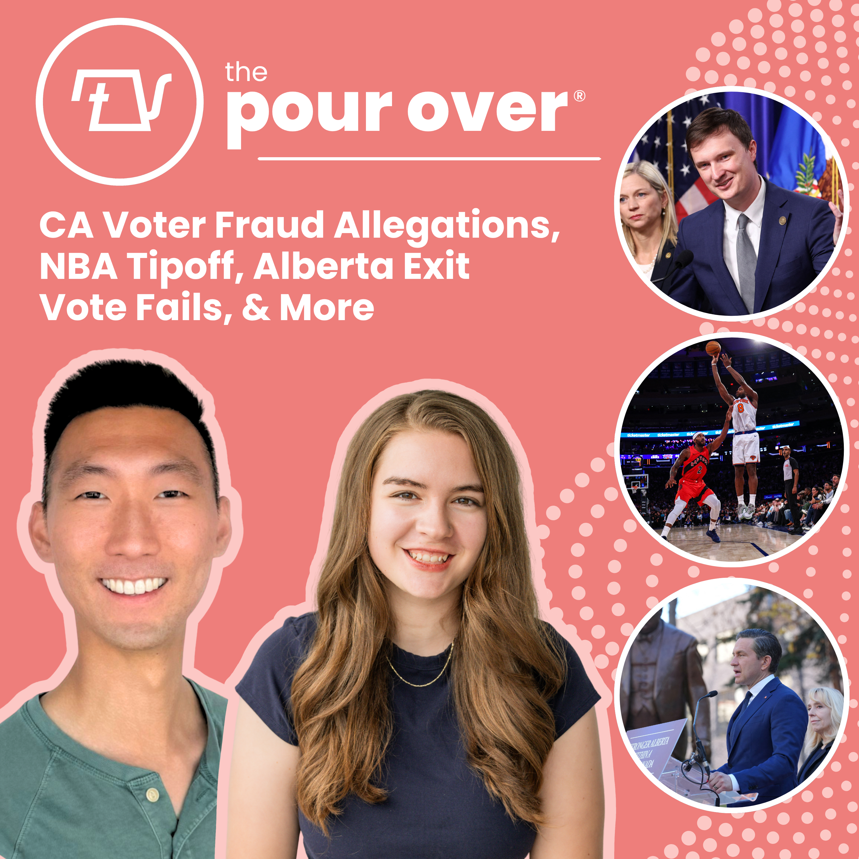 CA Voter Fraud Allegations, NBA Tipoff, Alberta Exit Vote Fails, & More episode artwork