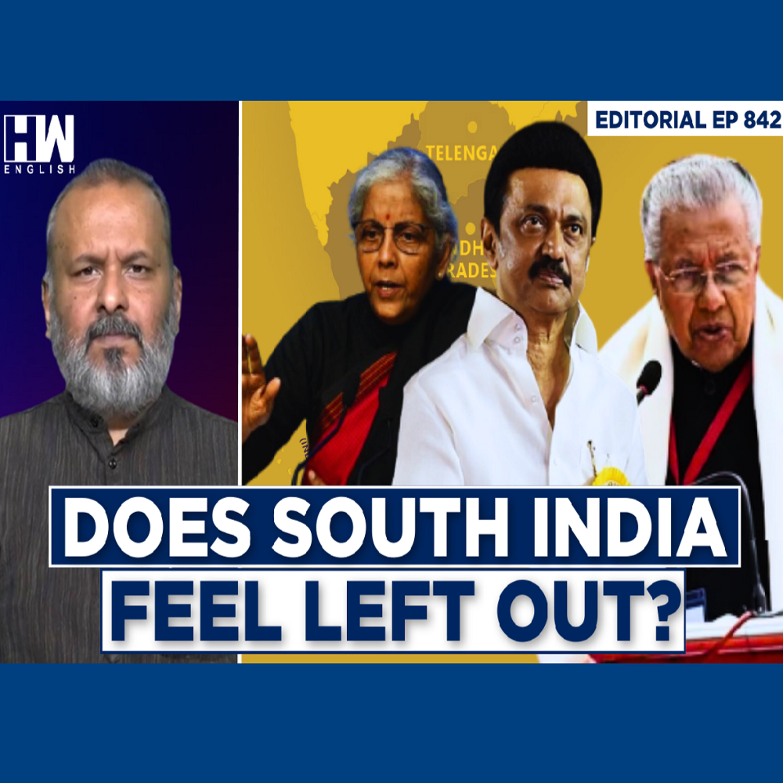 Editorial With Sujit Nair | Does South India Feel Left Out? episode artwork