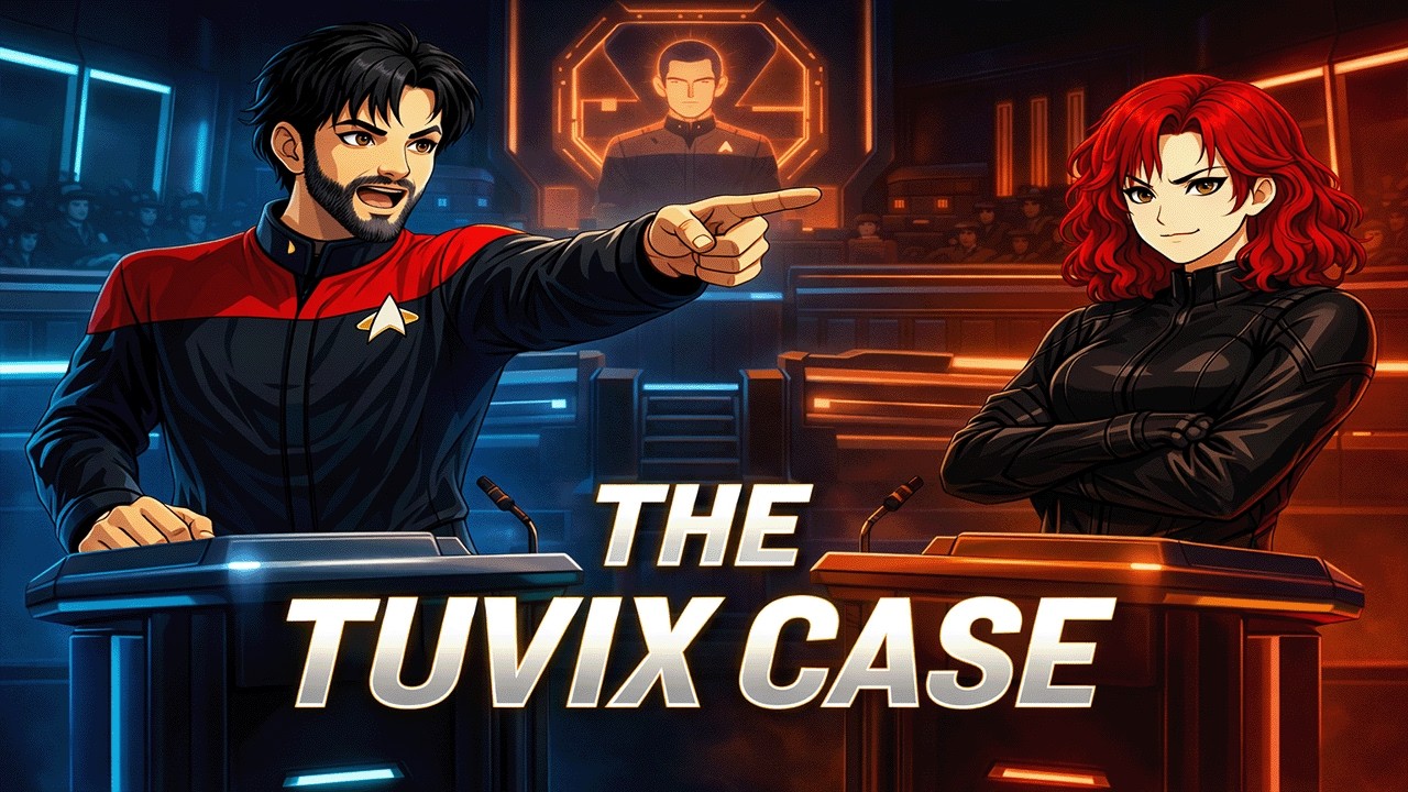 Janeway On Trial: Murder or Command Decision episode artwork