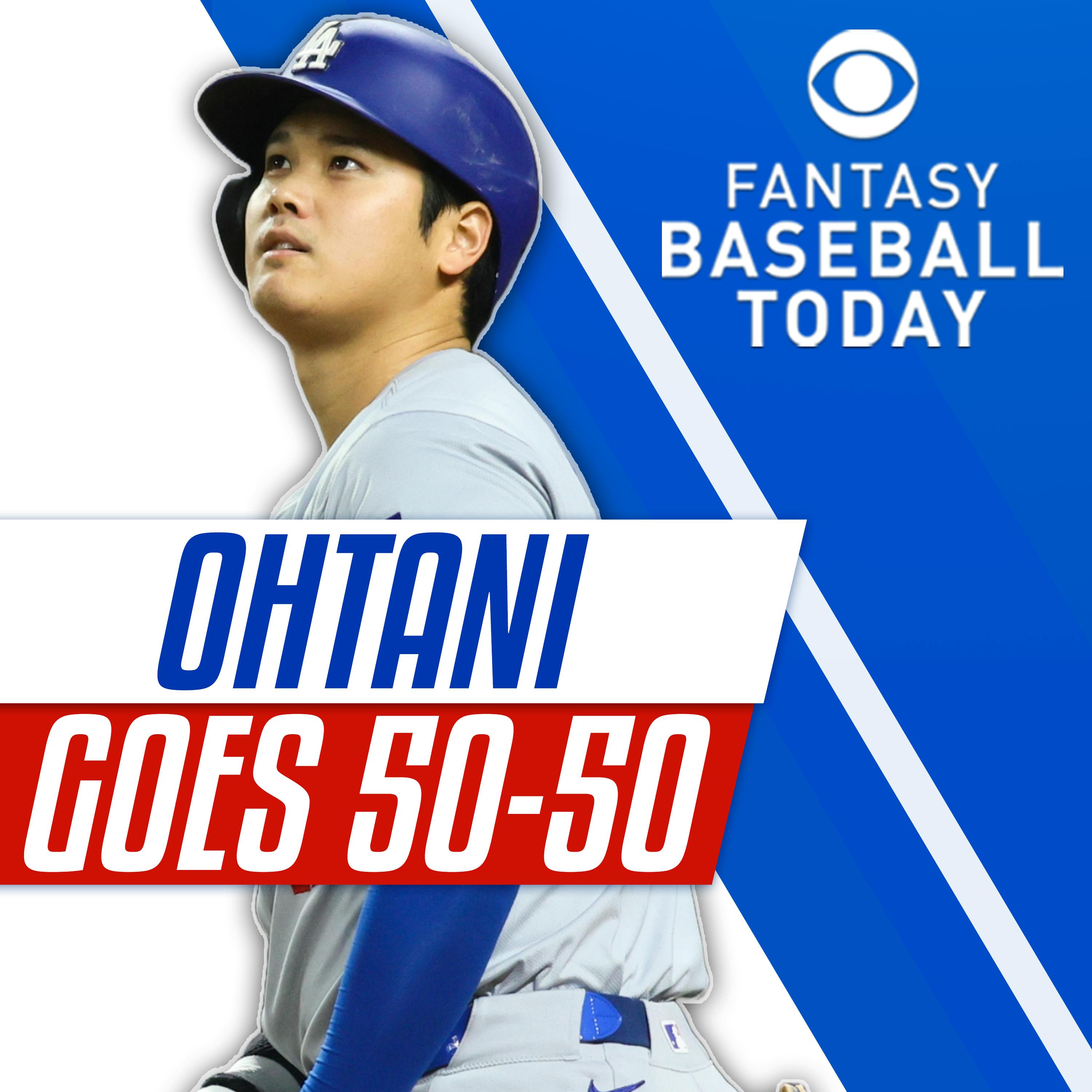 Shohei Ohtani Creates 50-50 Club! Week 27 Sleepers & Two-Start Pitchers! (9/20 Fantasy Baseball Podcast)