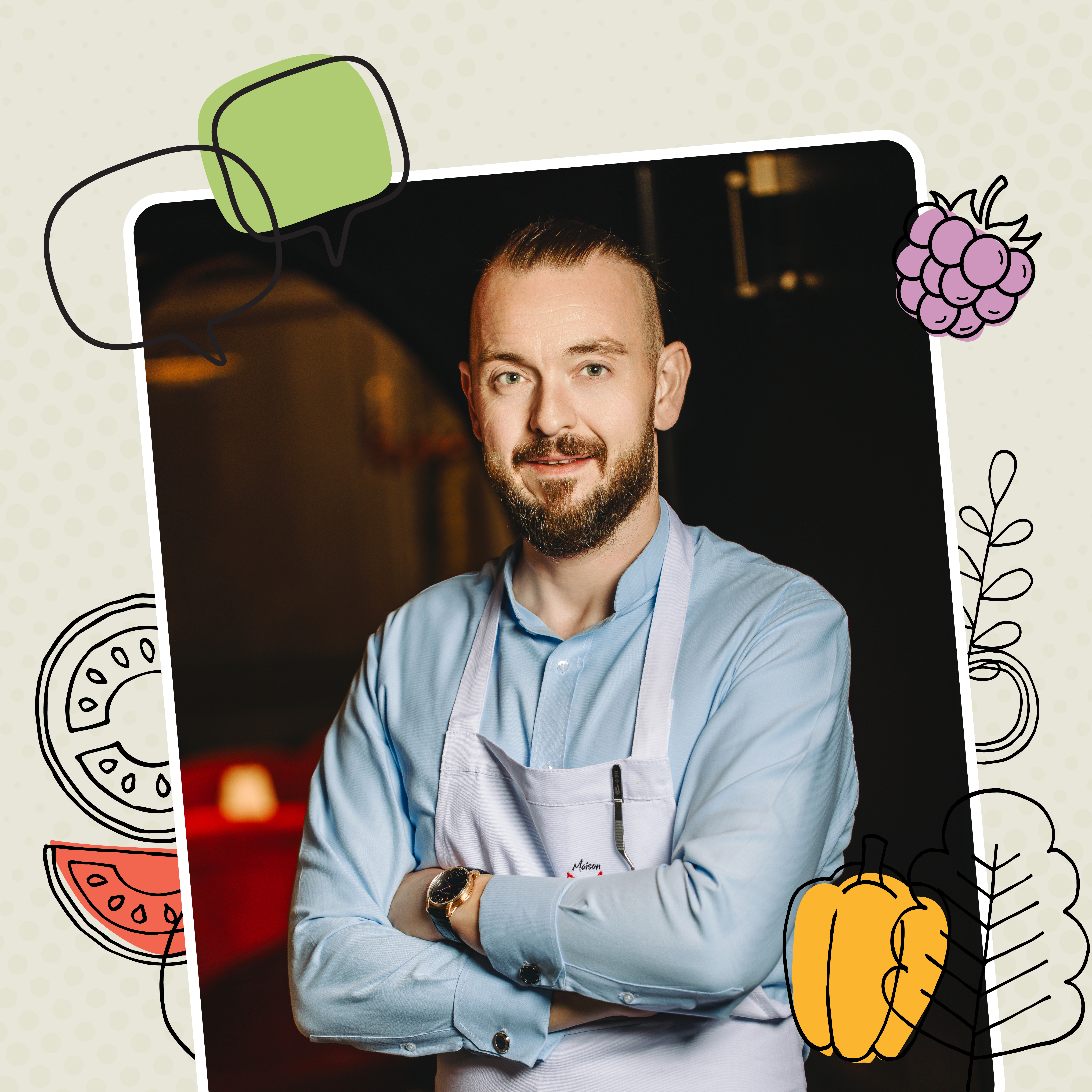 “Dad always says, ‘Don’t burn yourself!’” with chef Tristin Farmer and his son Dylan