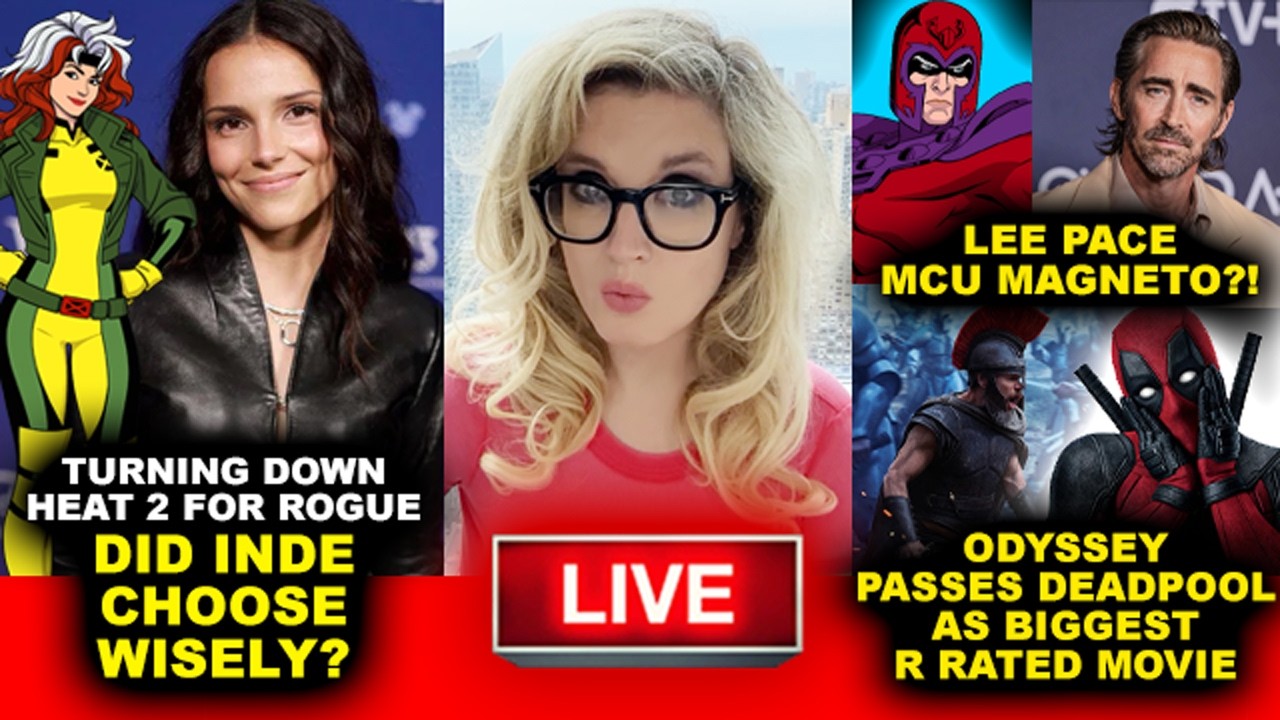 Inde Navarrette Heat 2 vs MCU X-Men Rogue! Lee Pace Magneto? Odyssey vs Deadpool R Rated Box Office