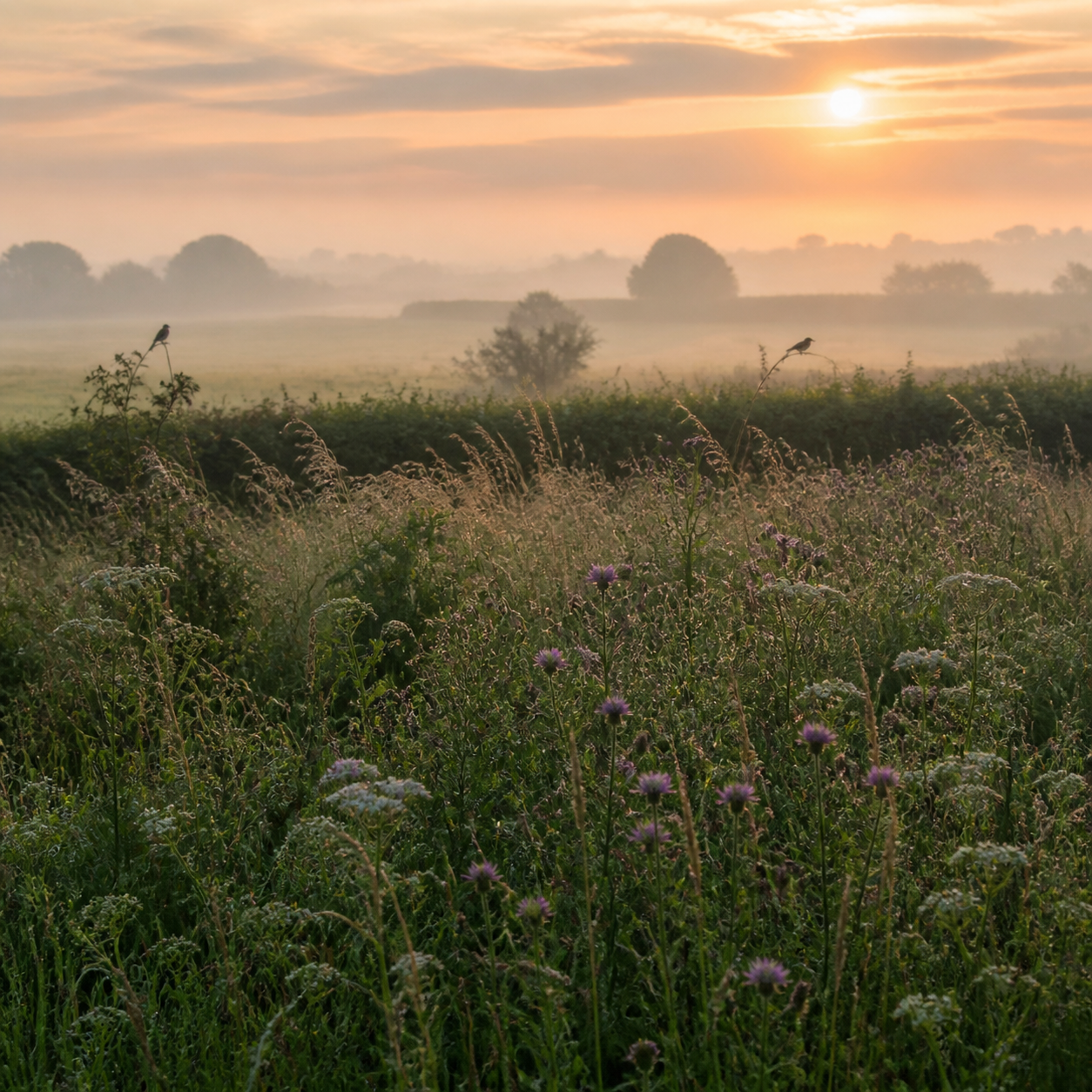🐦 AVES matinales y CAMPO tranquilo al amanecer — 2 H de naturaleza suave para dormir episode artwork