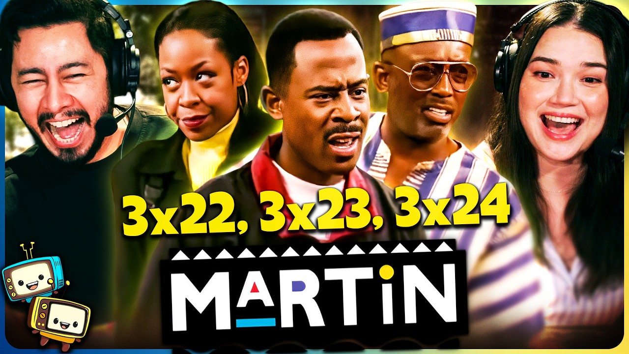 MARTIN (1994) 3x22, 3x23 & 3x24 Reaction! | First Time Watch | Martin Lawrence w/ Jaby Koay episode artwork