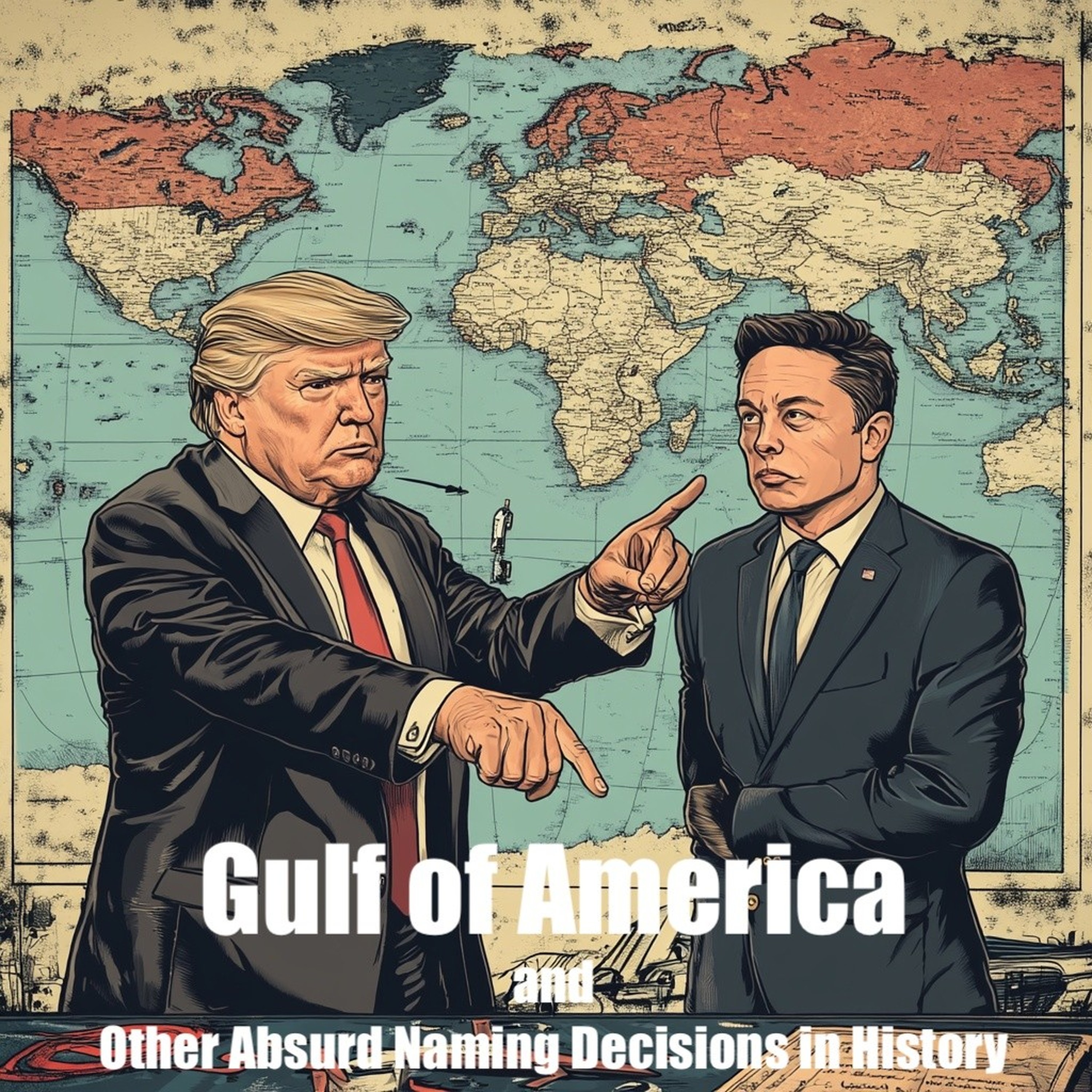 Gulf of America and Other Absurd Naming Decisions in History podcast artwork