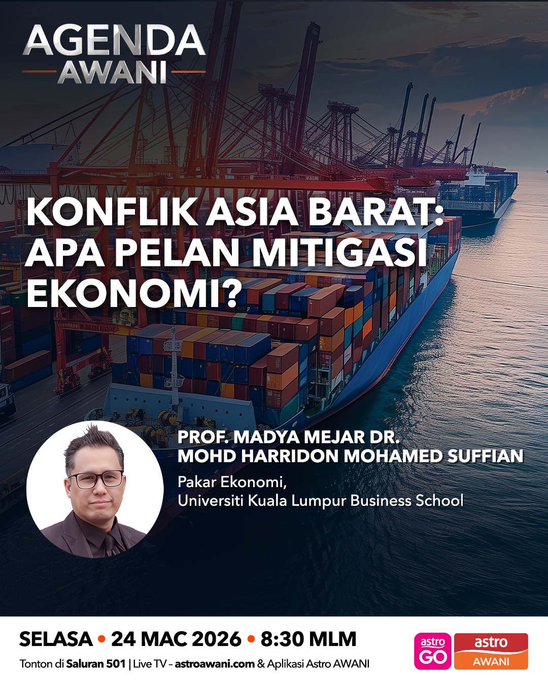 Agenda AWANI: Konflik Asia Barat | Apa pelan mitigasi ekonomi?
