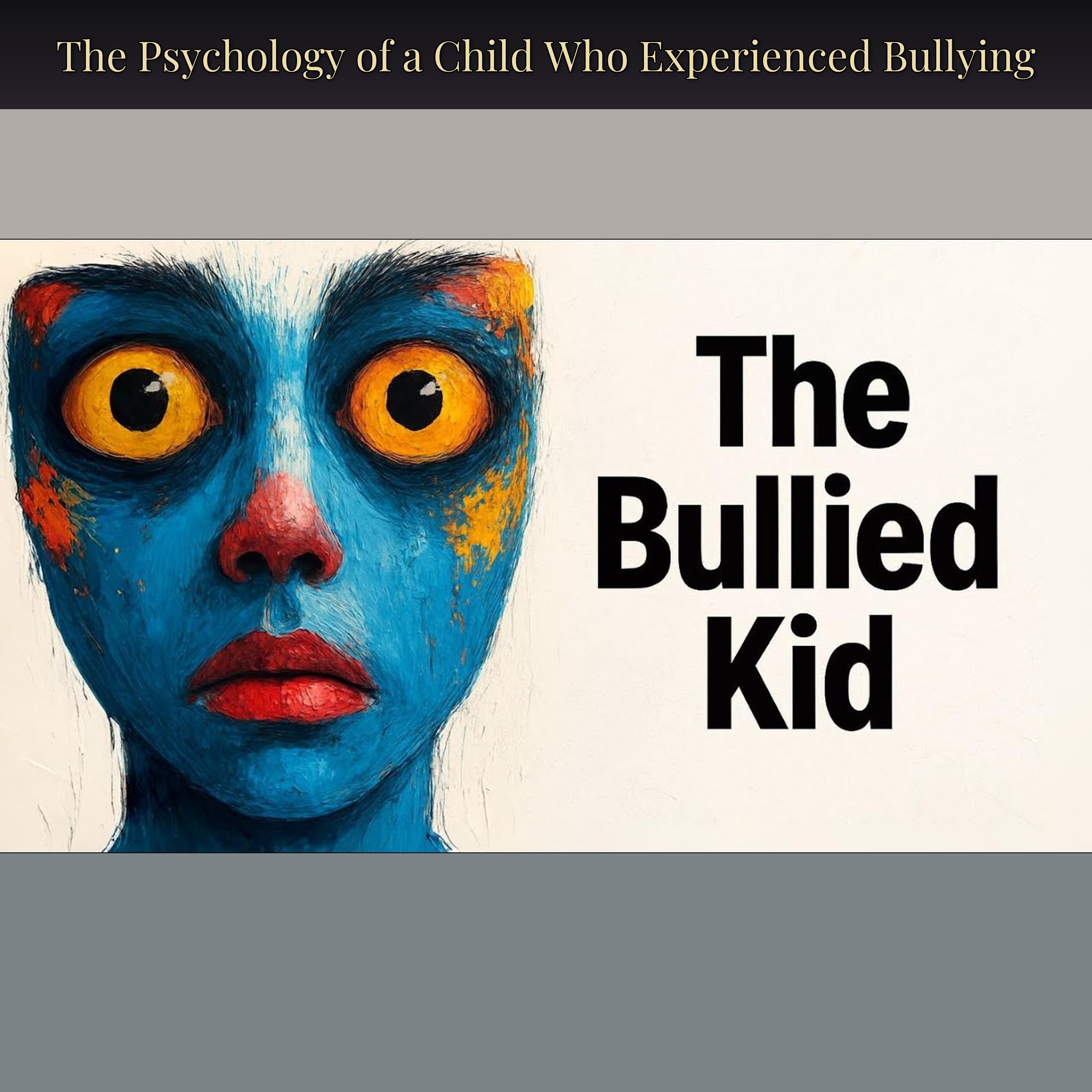 The Psychology of a Child Who Experienced Bullying