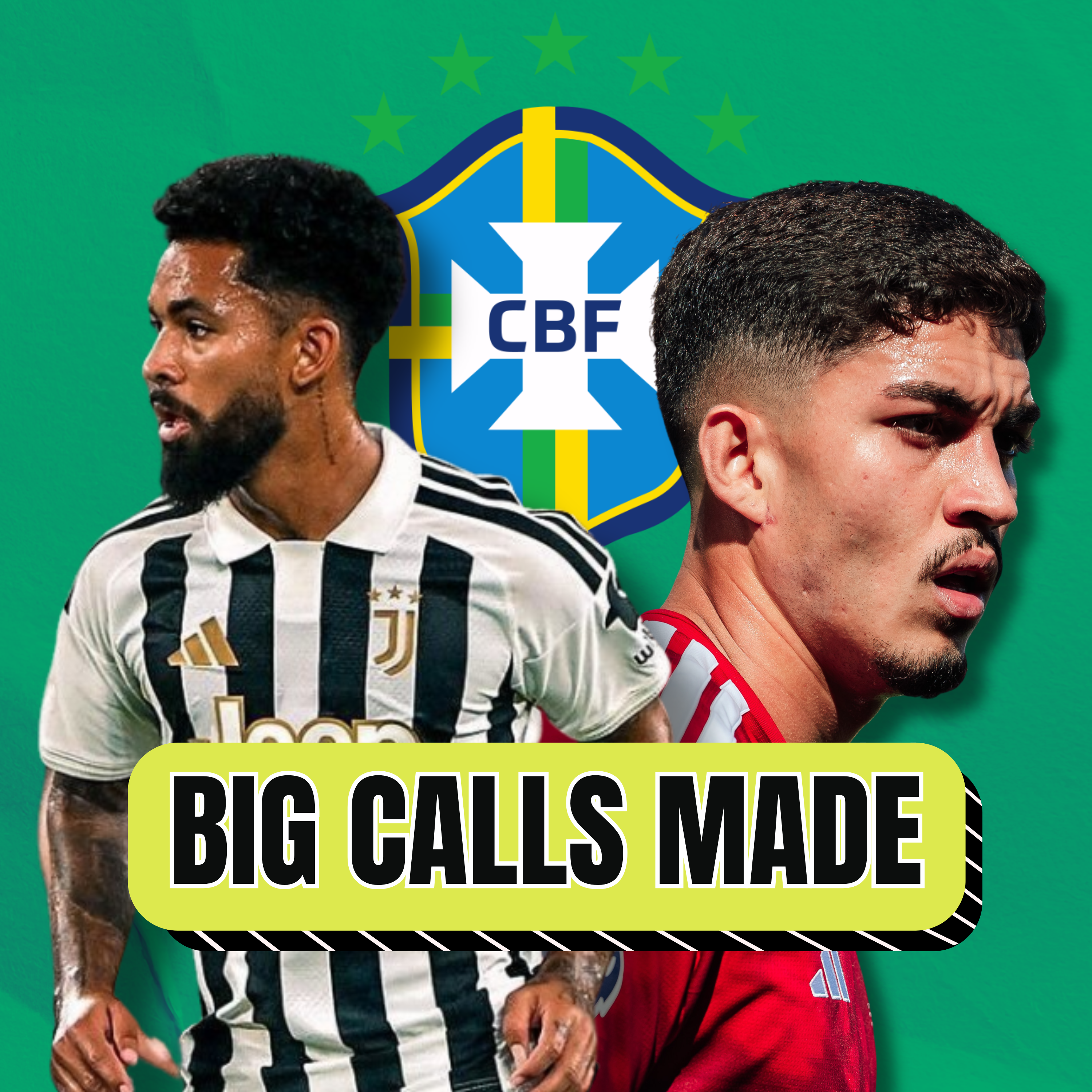 Brazil squad confirmed | Big absences | Youth called upon