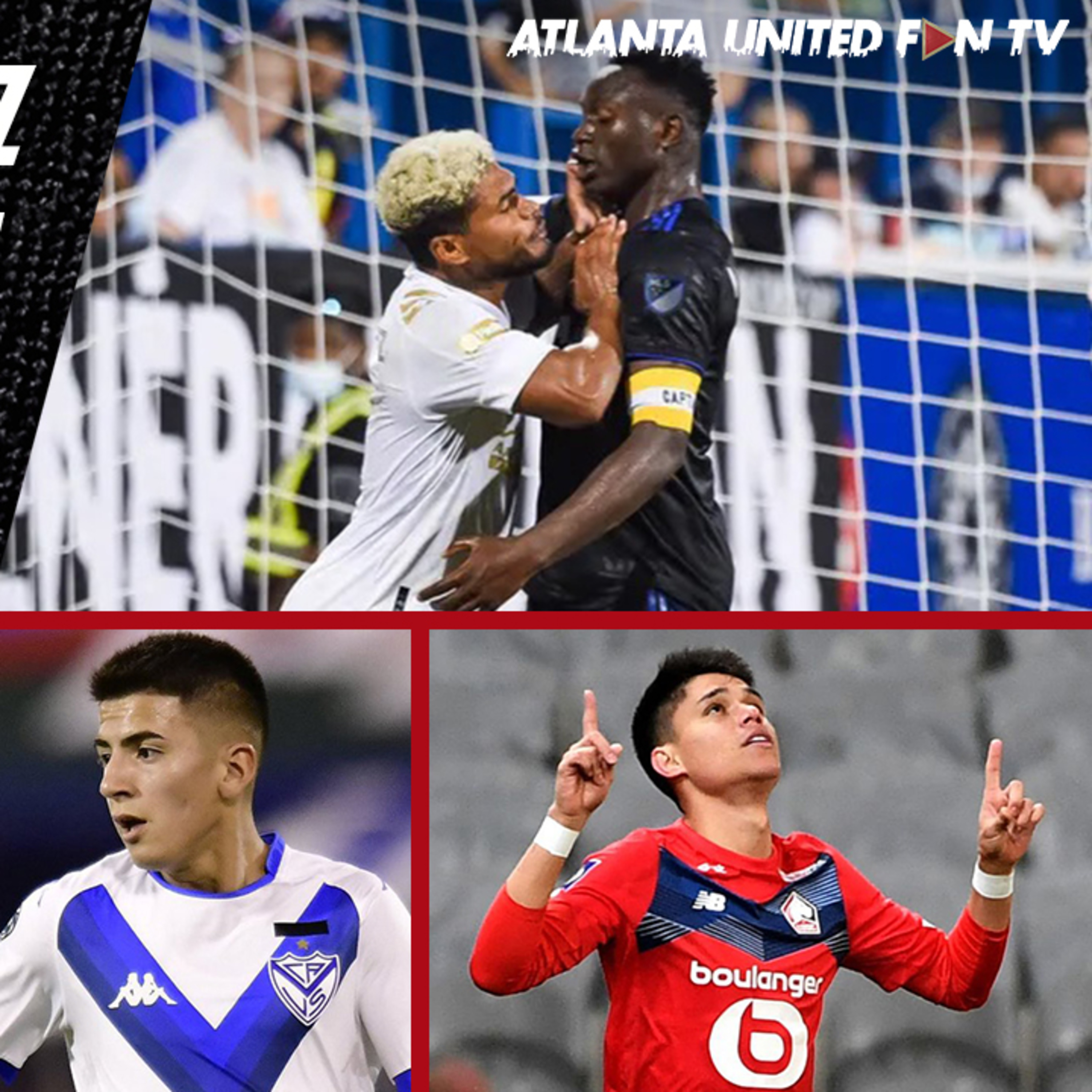 JOSEF MARTINEZ GETS SENT OFF FOR THE FIRST TIME FOR ATLANTA UNITED!, LUIZ ARAUJO OFFICIAL? & IS THIS CARLOS BOCANEGRA'S LAST TRANSFER WINDOW? | FIVE STRIPE WEEKLY #190 episode artwork