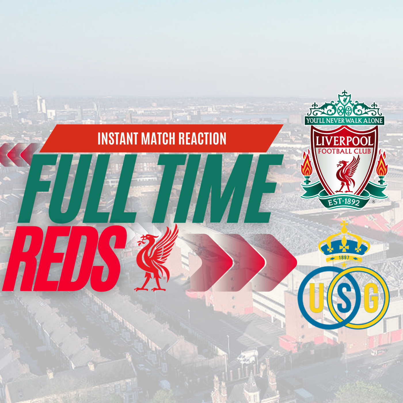 Liverpool v Union St Gilloise LIVE | Europa League Reaction episode artwork