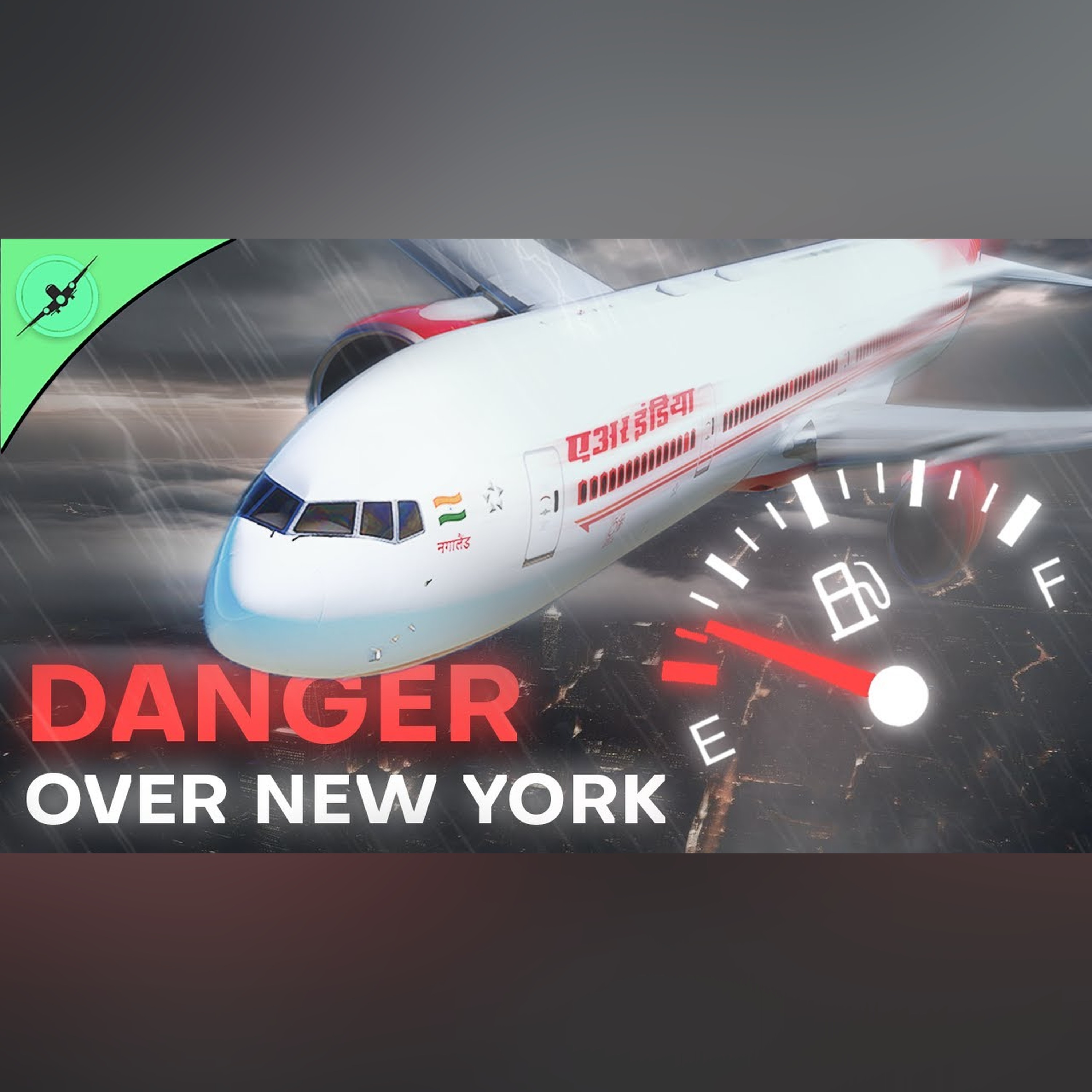 TRAPPED above the clouds and running out of TIME | Air India Flight 101