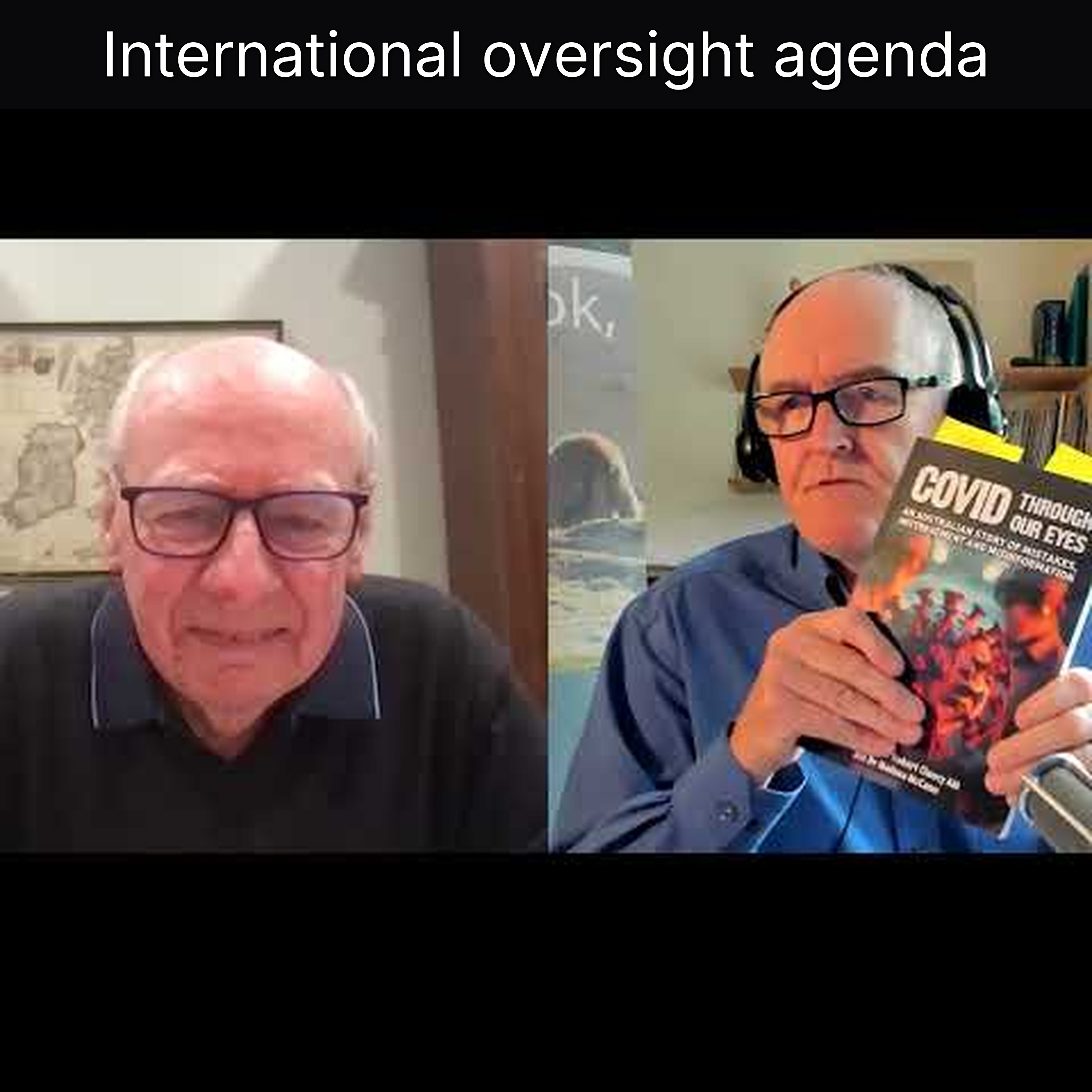 International oversight agenda
