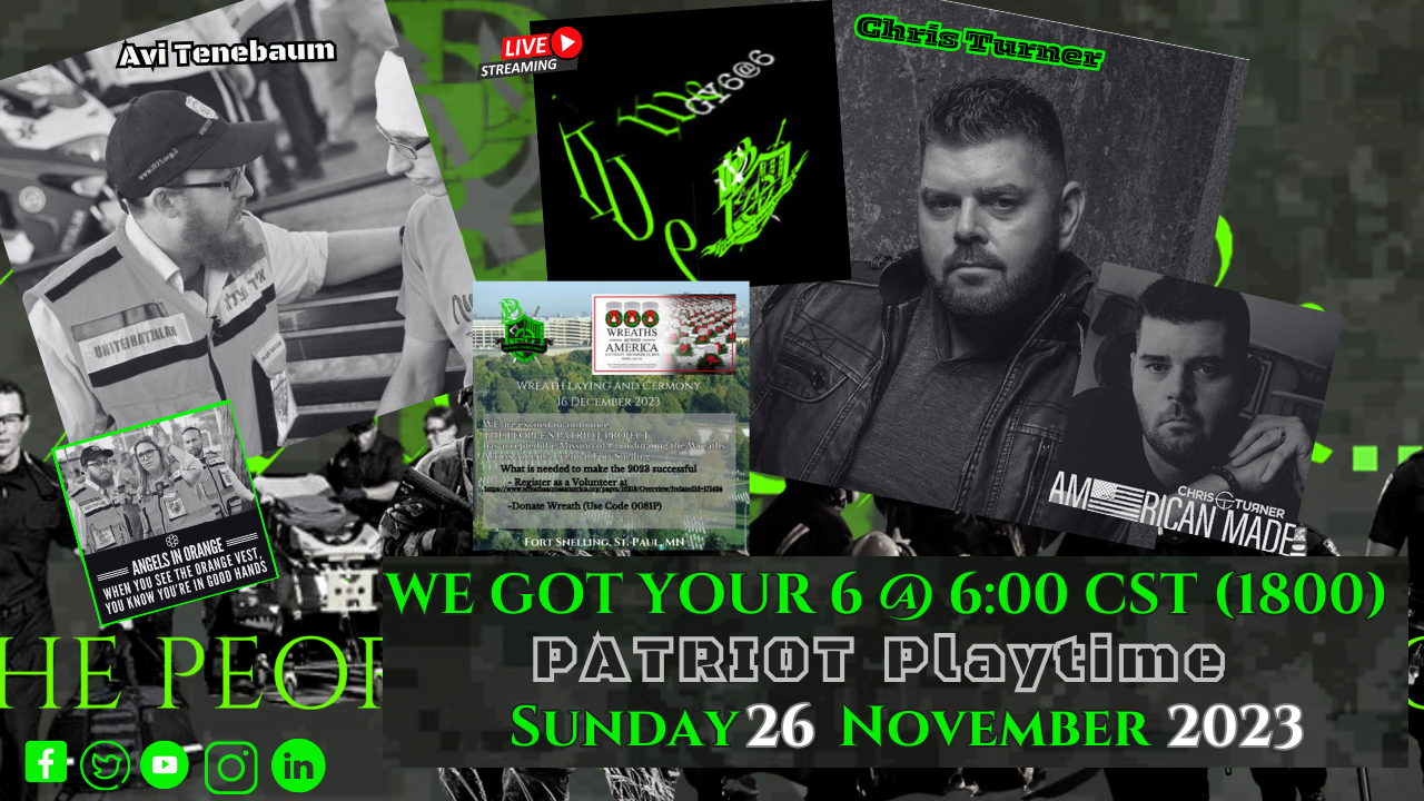 We Got Your 6@6 with THE PEOPLE\'S PATRIOT PROJECT