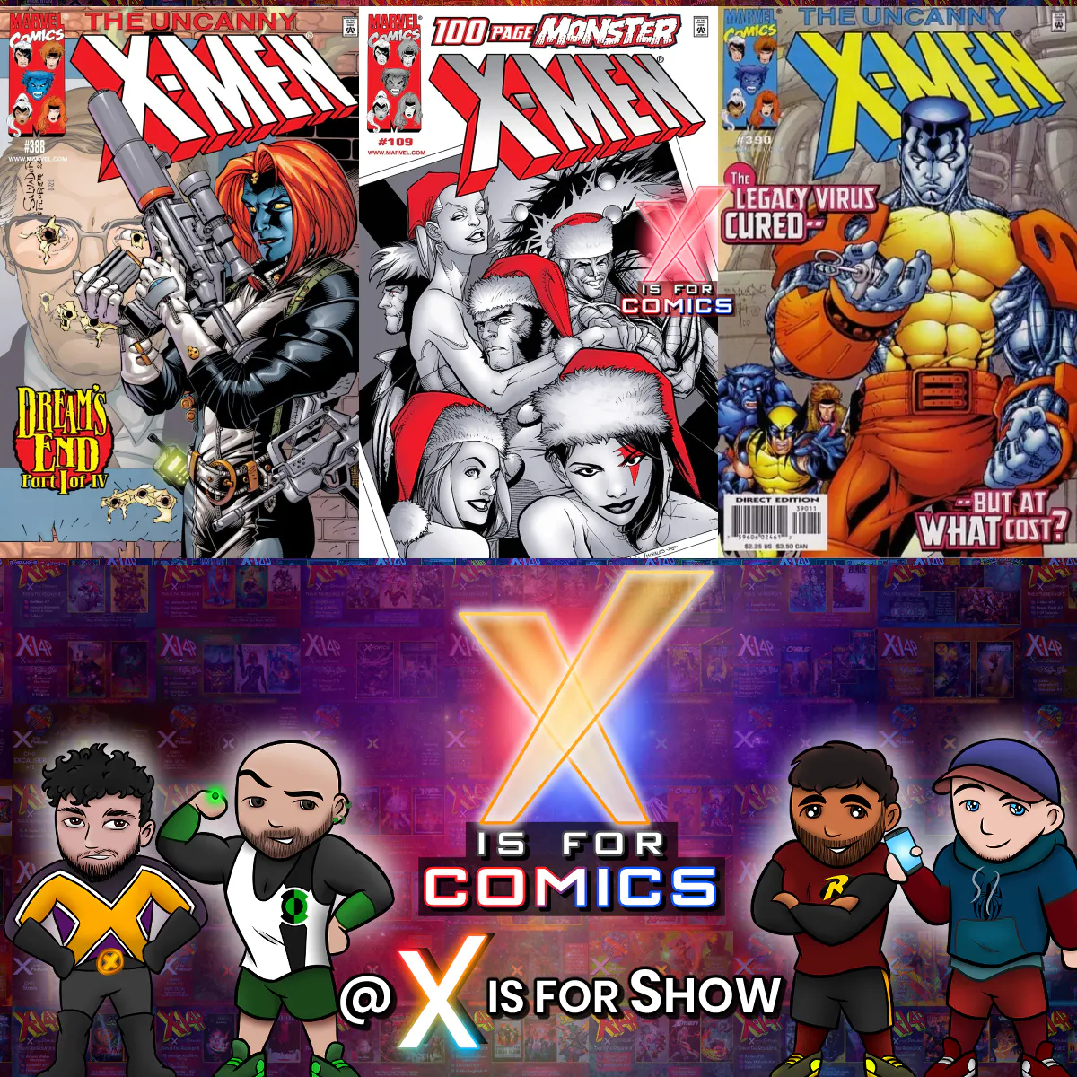 X-Men: Dream’s End, The The Death of Colossus, & The Return of Excalibur episode artwork
