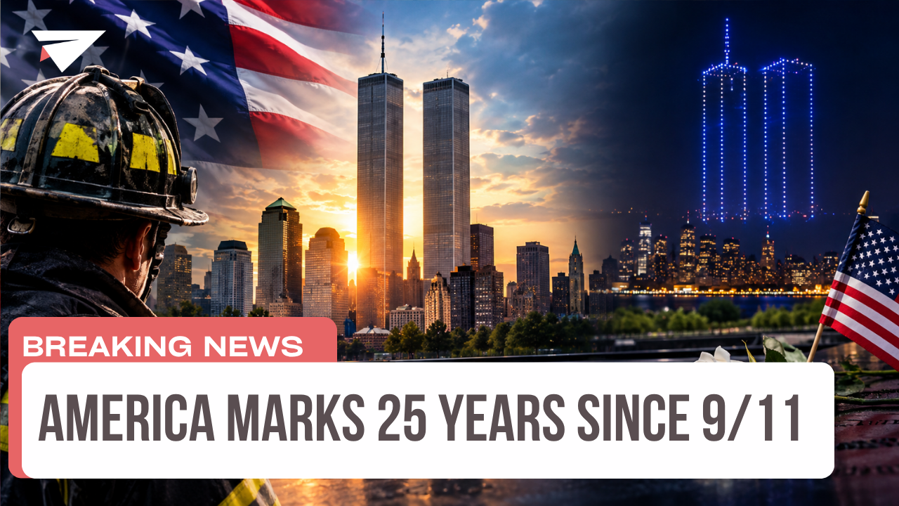 America Marks 25 Years Since 9/11, Breaking news