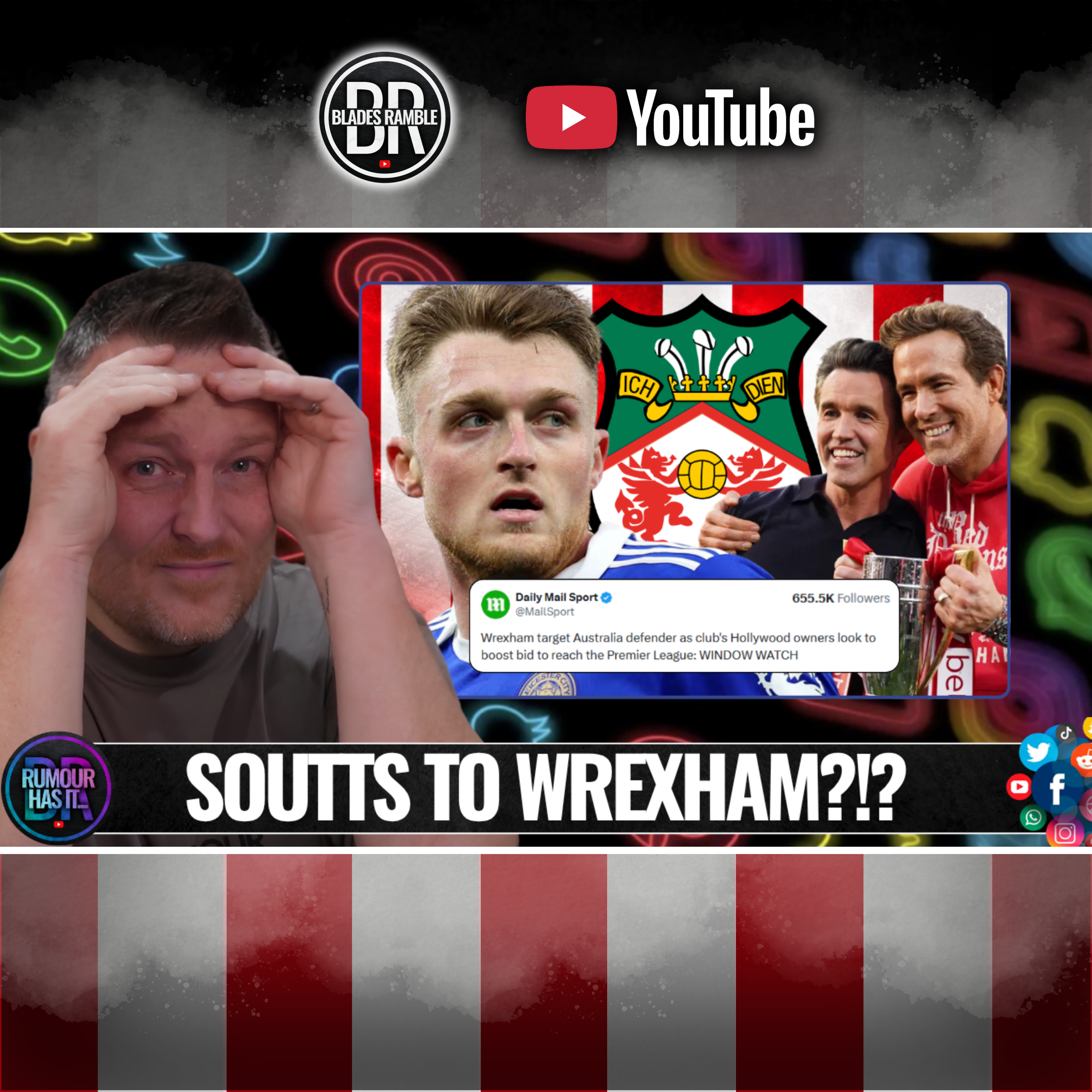 🎙️⚔️ RUMOUR HAS IT | SOUTTAR TO WREXHAM?!? | UH-OH... ⚔️🎙️ episode artwork