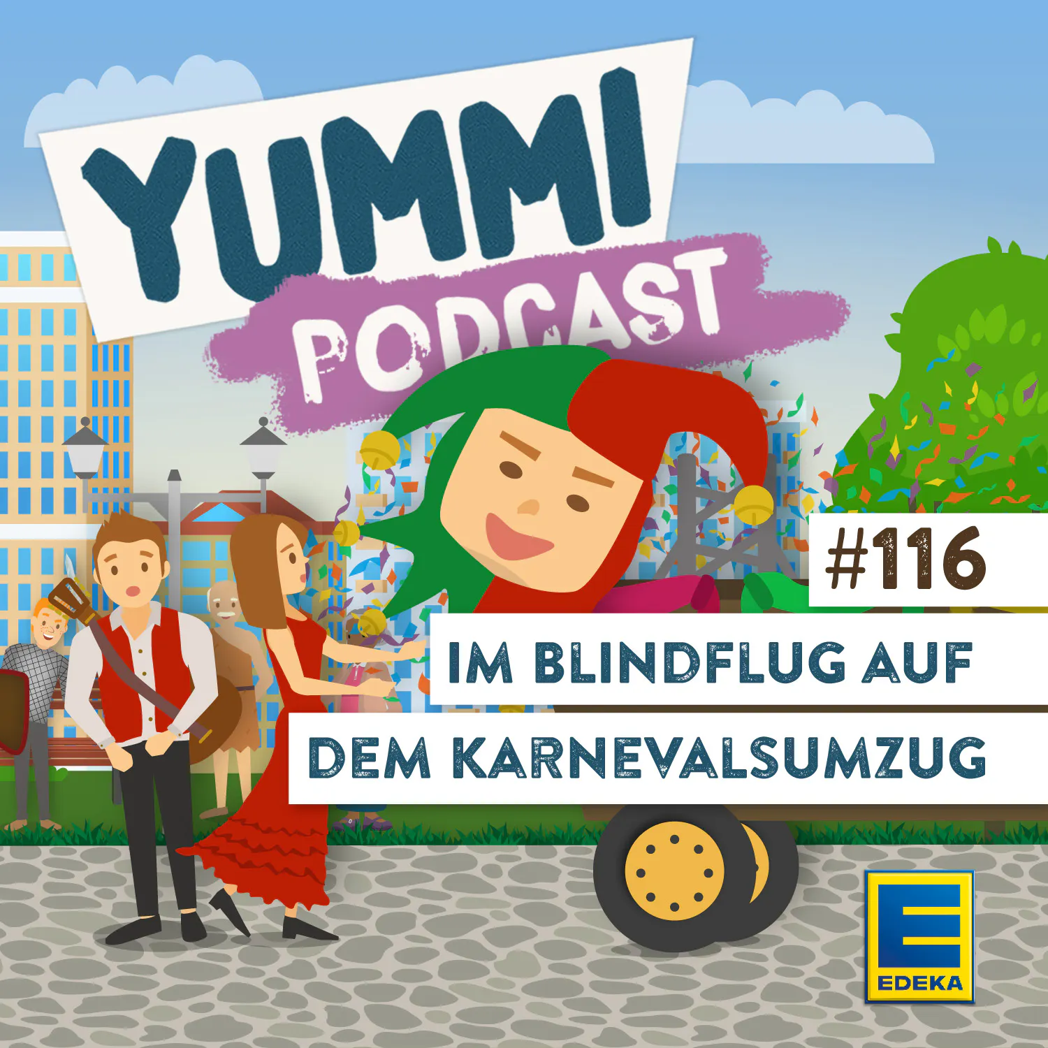 Cover: Im Blindflug auf dem Karnevalsumzug