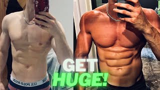 Complete BULKING Guide: How I GAINED 28lbs of MUSCLE NATURALLY
