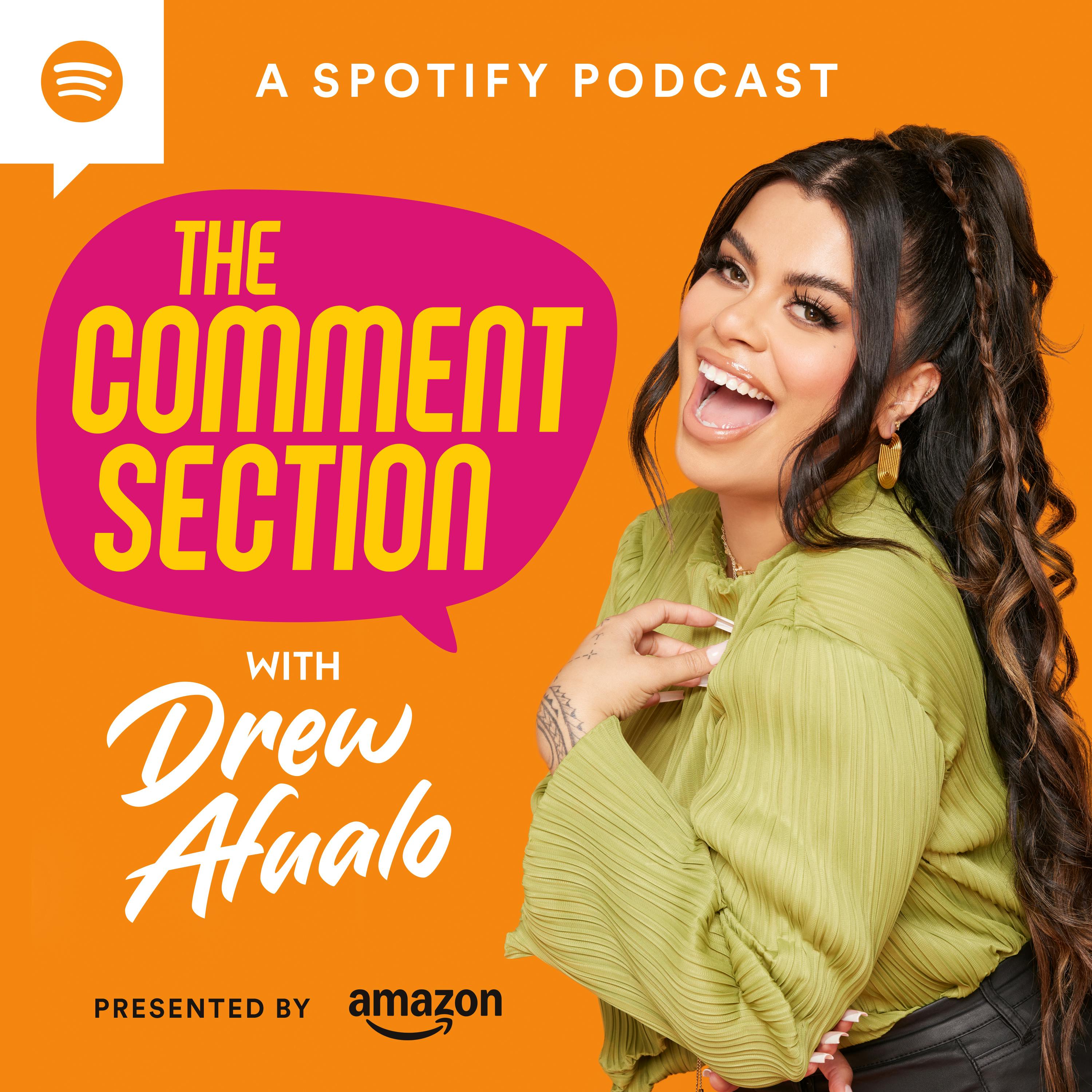The Comment Section with Drew Afualo Artwork