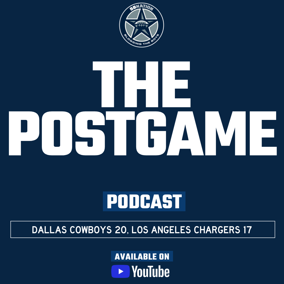 The Postgame: Dallas Cowboys 20, Los Angeles Chargers 17 episode artwork