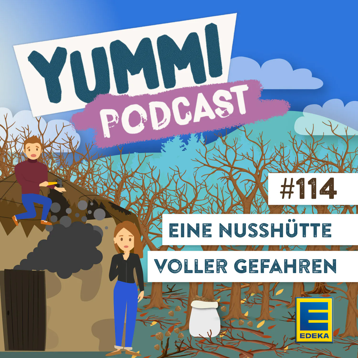 Cover: Eine Nusshütte voller Gefahren