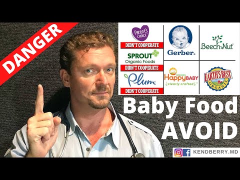 BABY FOOD Dangers (which BRANDS) What You Can Do