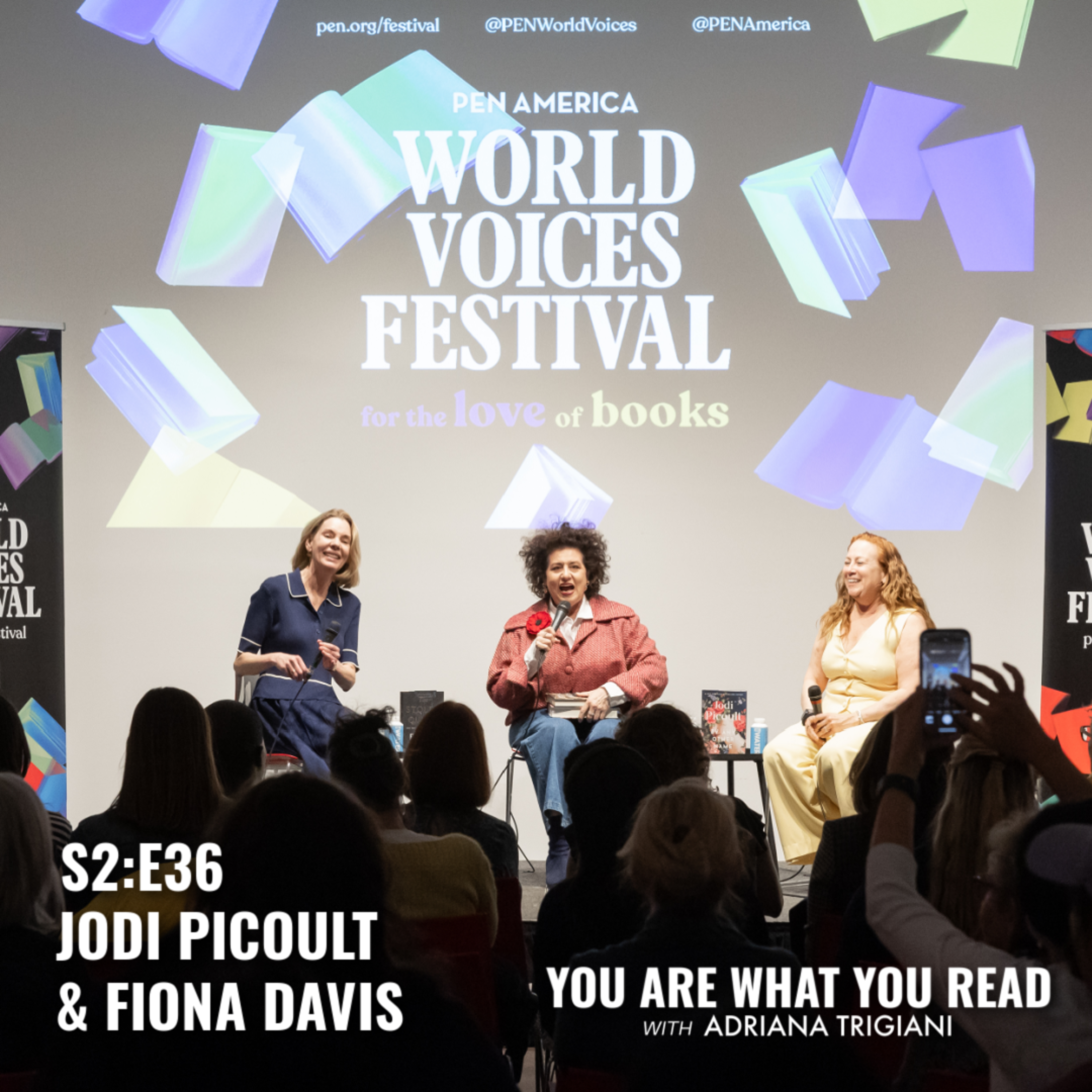 Jodi Picoult and Fiona Davis LIVE at the PEN America World Voices Festival