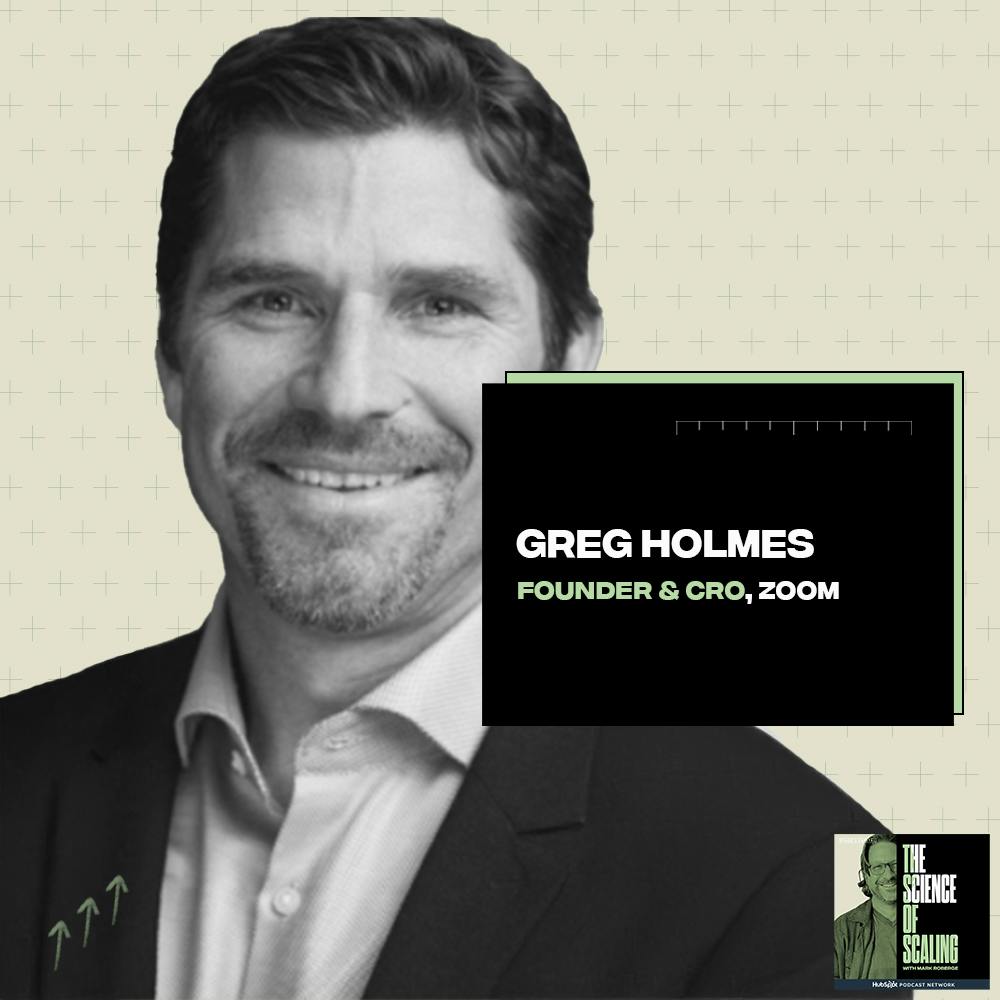 Create a Billion Dollar Sales Culture w/ Greg Holmes (CRO, Zoom) Create a Billion Dollar Sales Culture w/ Greg Holmes (CRO, Zoom)