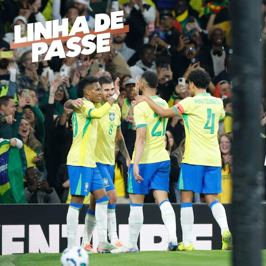 Brasil faz primeiro tempo de gala e vence Senegal em amistoso com clima de Copa do Mundo - Linha de Passe Brasil faz primeiro tempo de gala e vence Senegal em amistoso com clima de Copa do Mundo - Linha de Passe