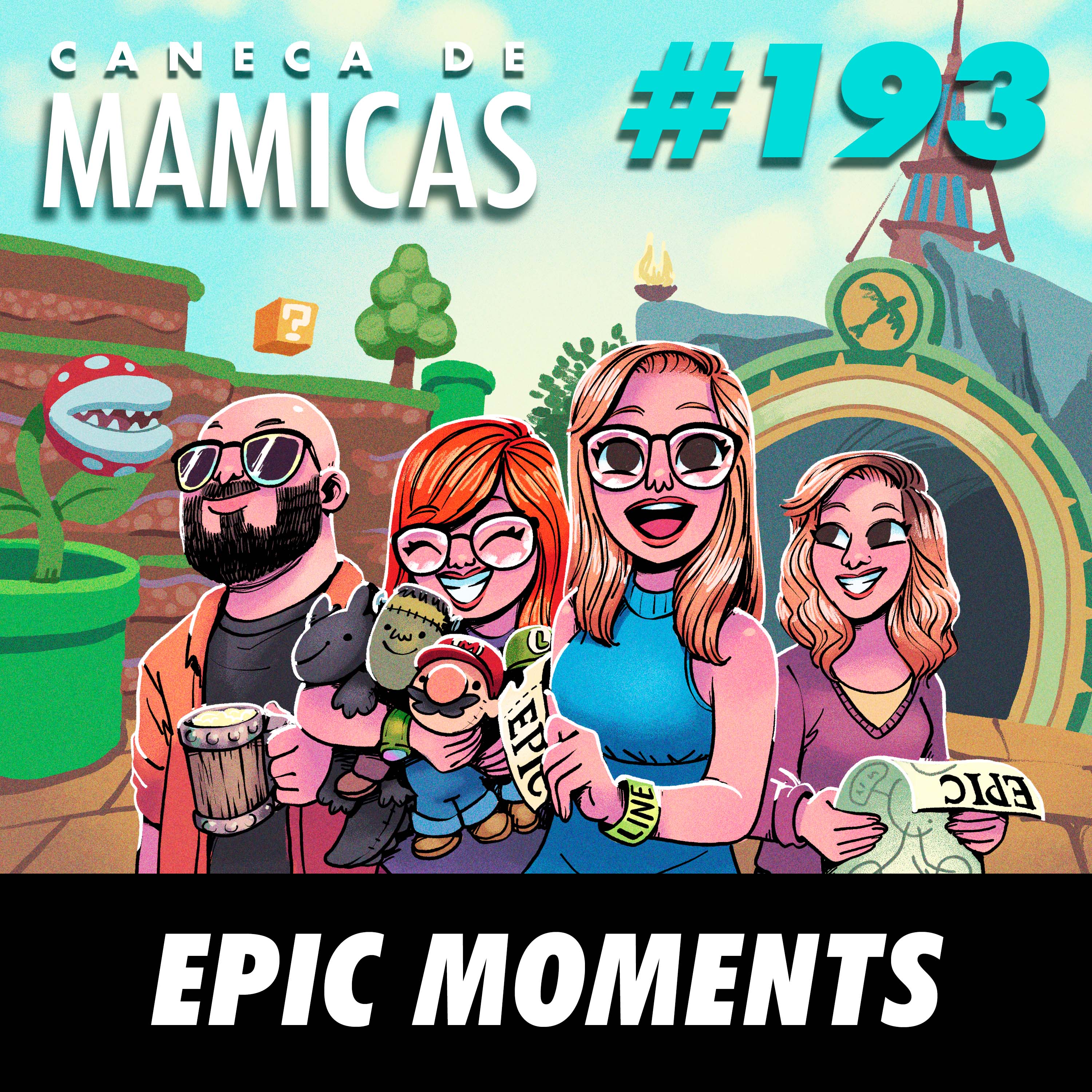 Caneca de Mamicas 193 - Epic Moments episode artwork