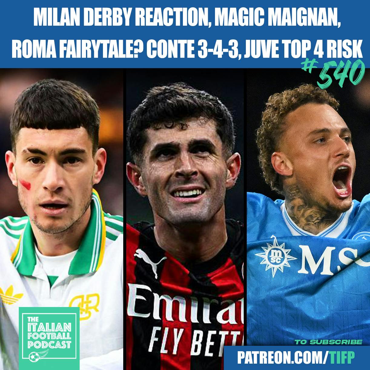 Milan Derby Reaction | Maignan MAGIC | Roma Fairytale? | Conte 3-4-3 | Juventus Risk Top 4 & Much More Milan Derby Reaction | Maignan MAGIC | Roma Fairytale? | Conte 3-4-3 | Juventus Risk Top 4 & Much More